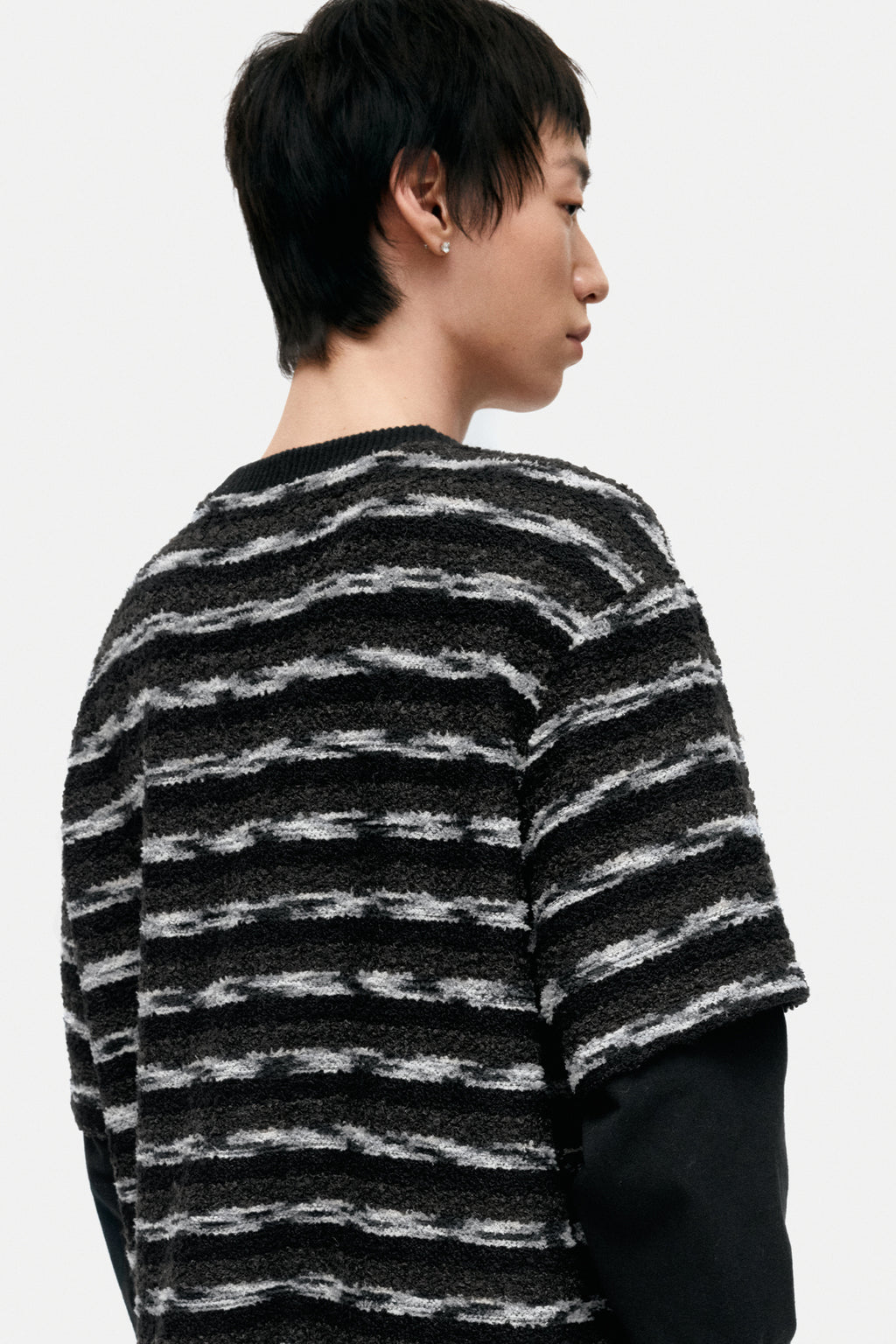 Andersson Bell Unisex Stripe Layered Sweater