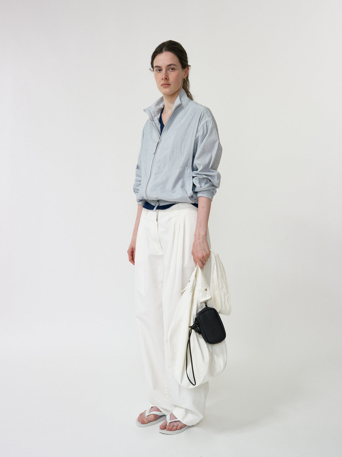 Nothing Written Linen cross bag (White)