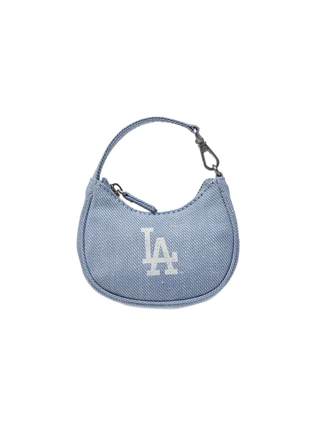 MLB Korea Basic Denim Mini Bag Keyring