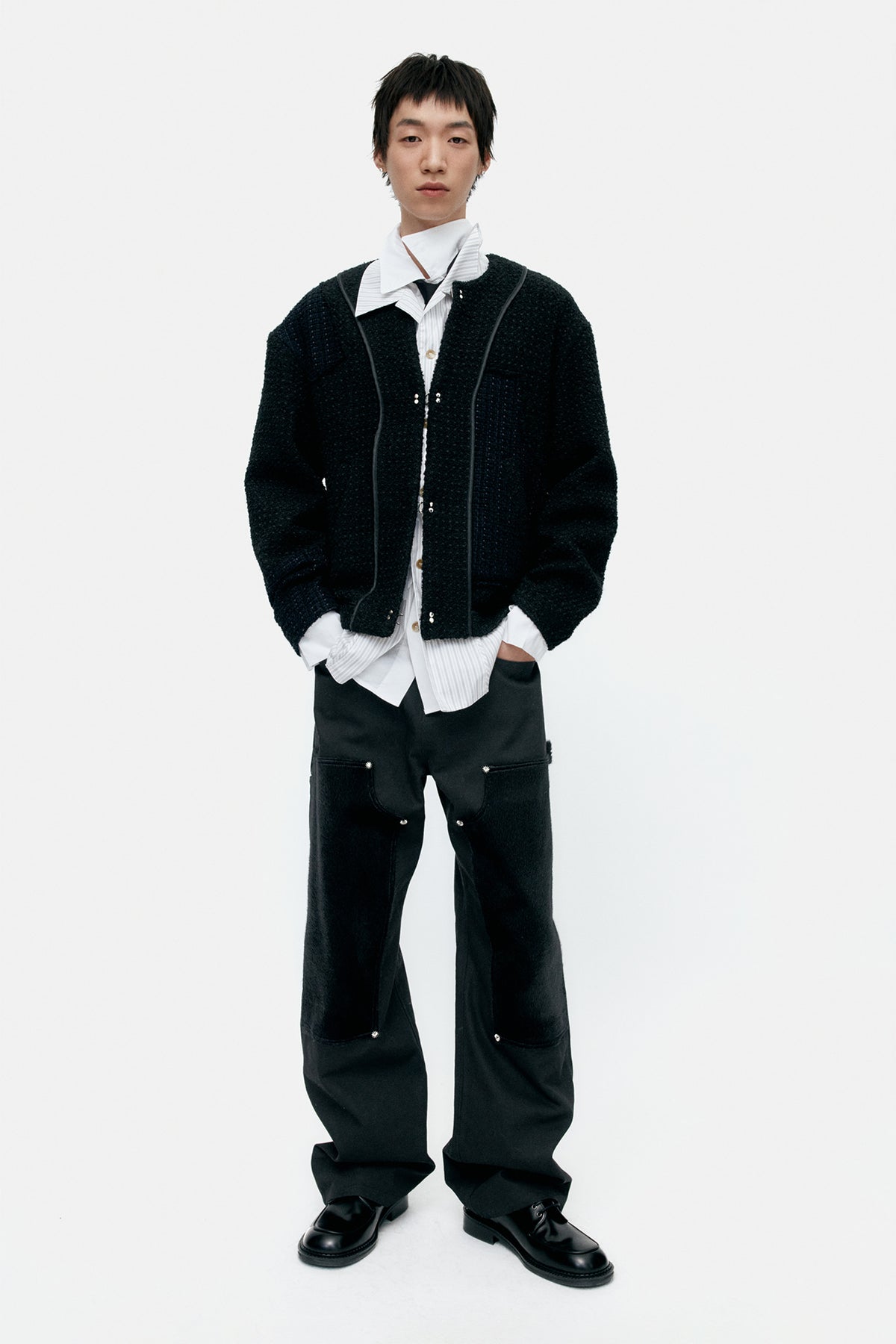 Andersson Bell Unisex Inside Out Tweed Cardigan