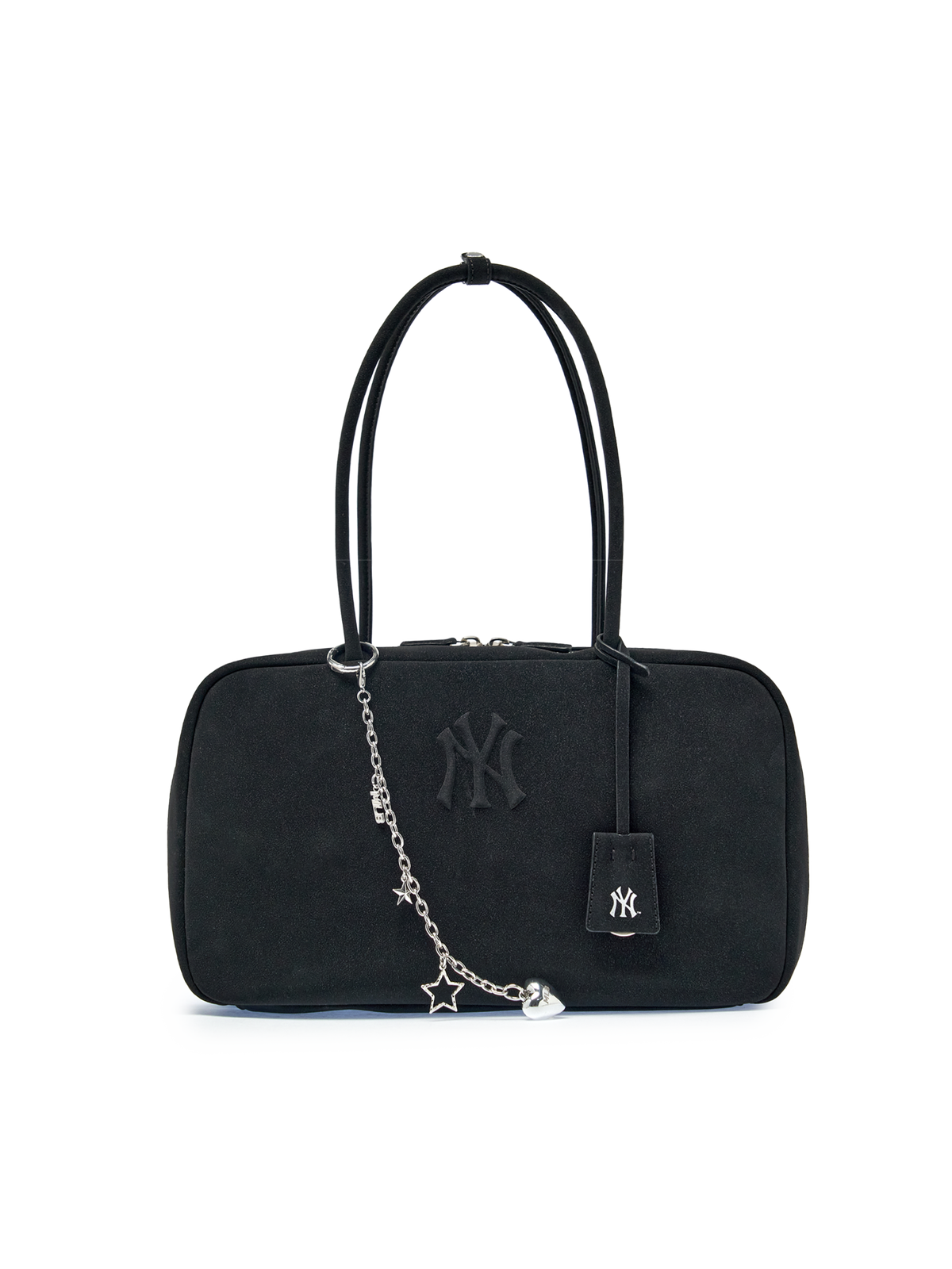 Mlb Heart Star Point Ring Chain Keyring