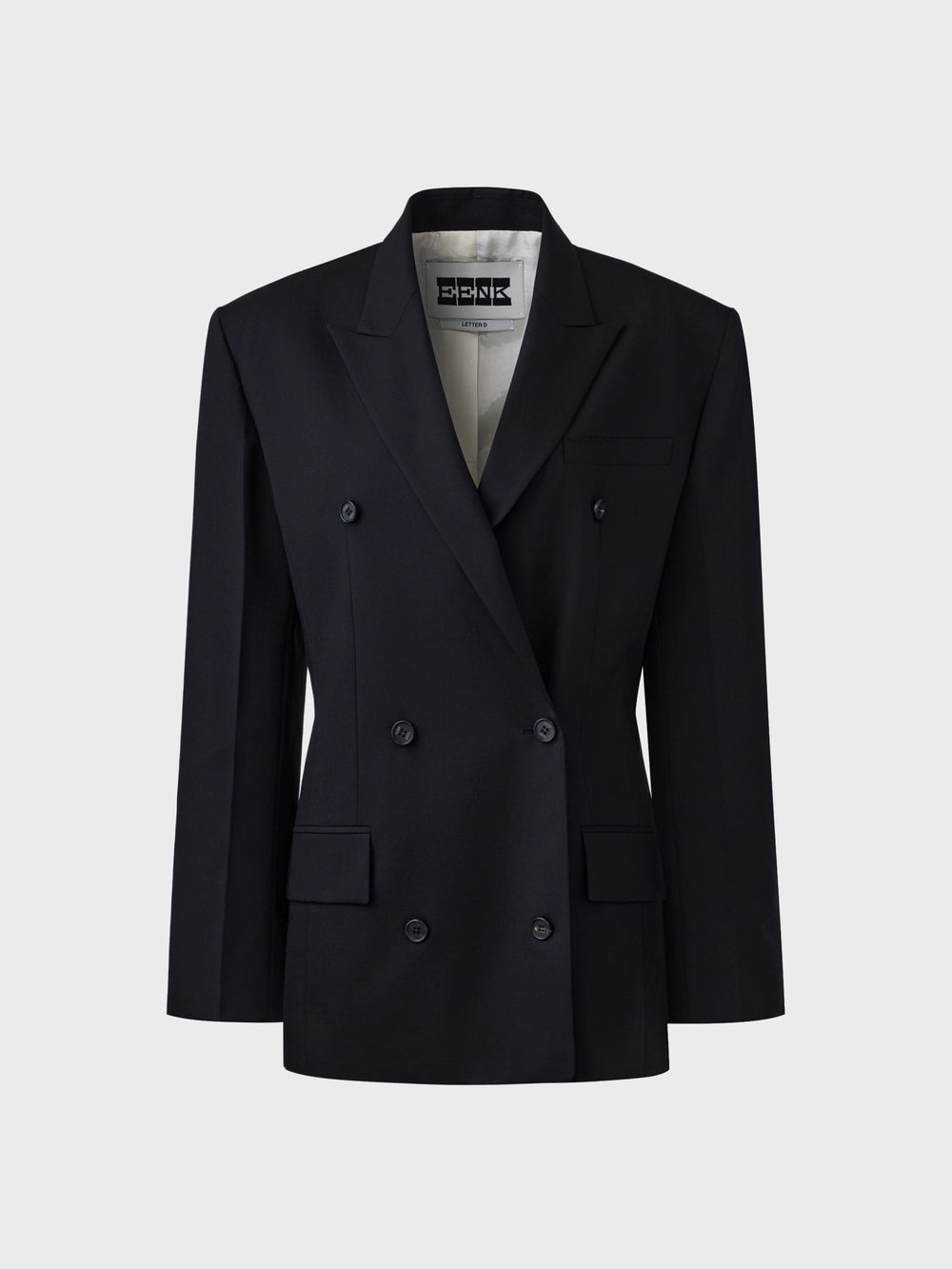 EENK Scarf Double Jacket - Black
