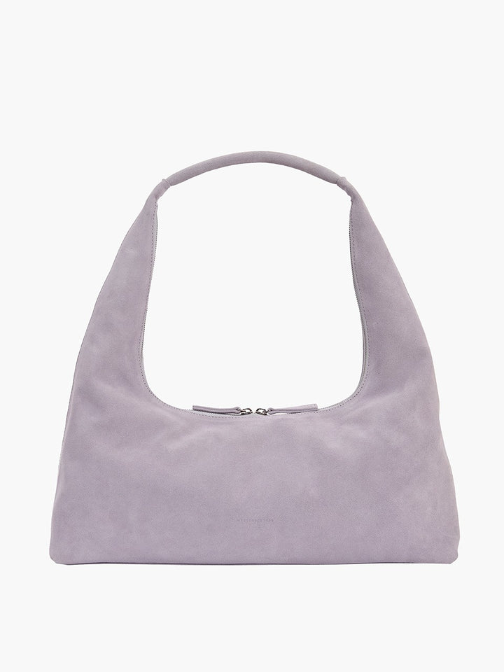 Margesherwood Hobo Large lavender grey suede