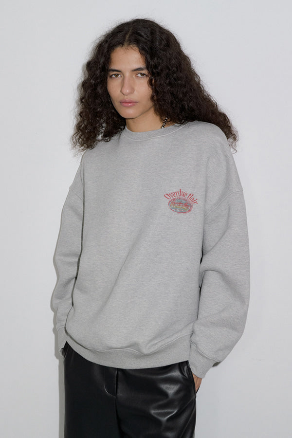 Overdueflair Signature Printing Mtm Melange Grey