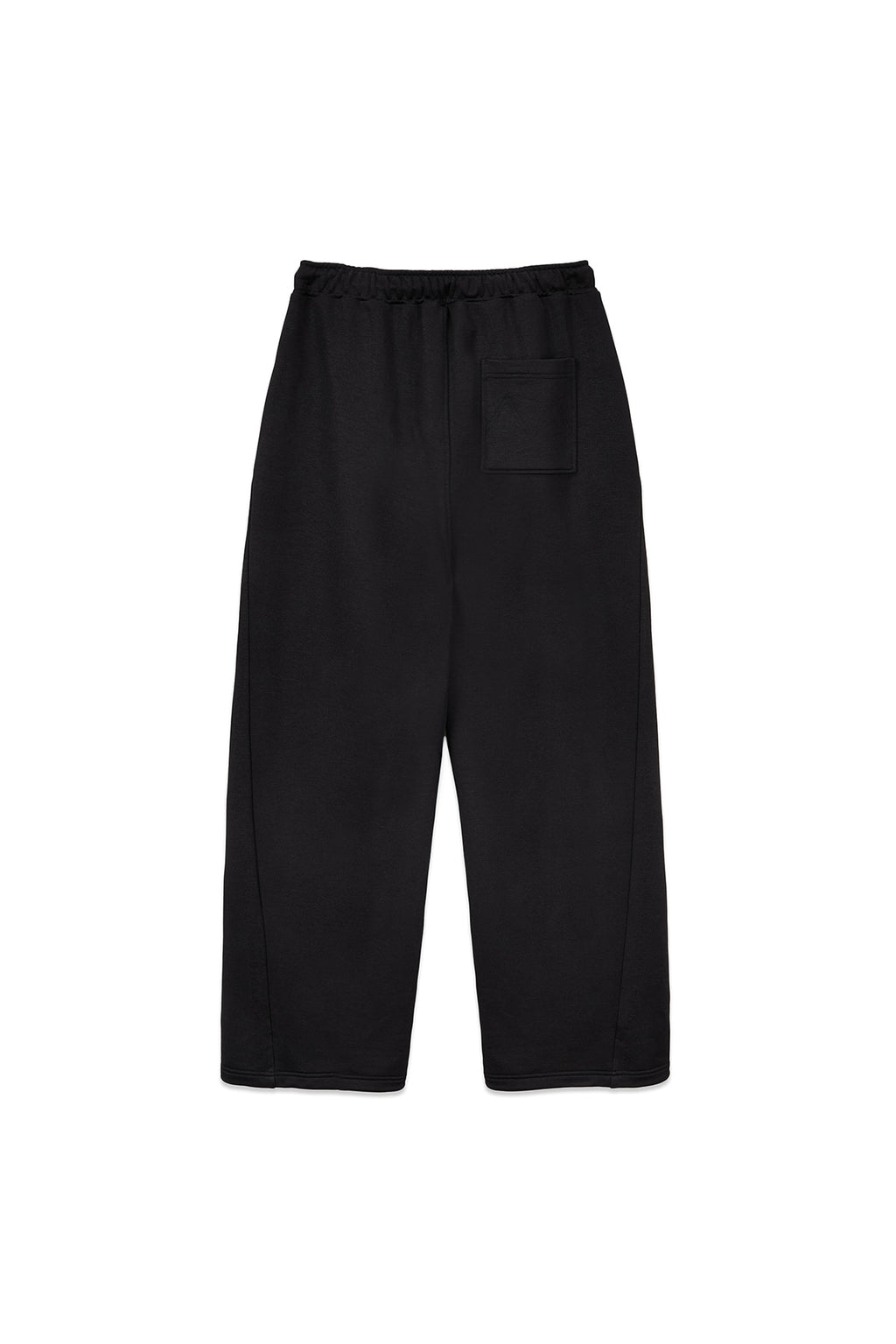 [matinkim] BACK POCKET GLITTER SWEATPANTS FOR MEN IN BLACK