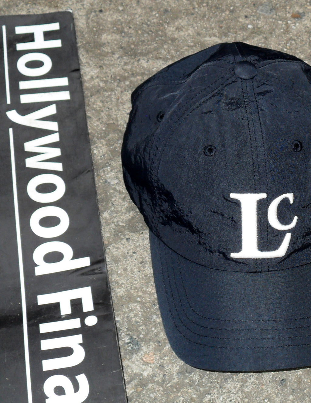 Low Classic Nylon Lc Cap Black Navy