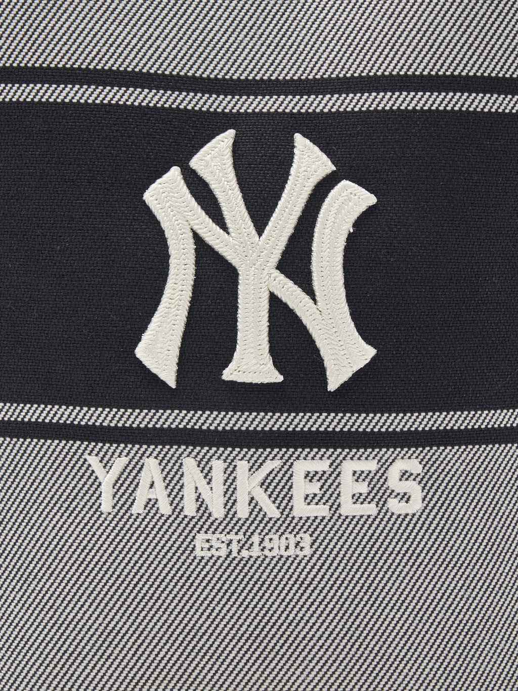 [mlb korea] Varsity Lettering Canvas Bucket Bag