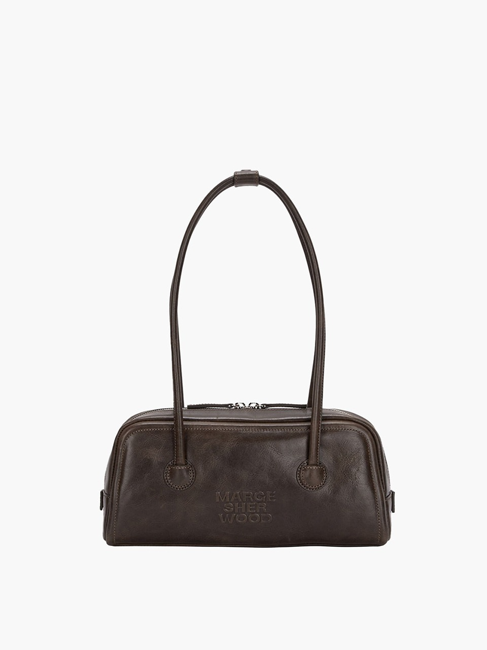 Margesherwood Soft Boston EW washed brown pull-up