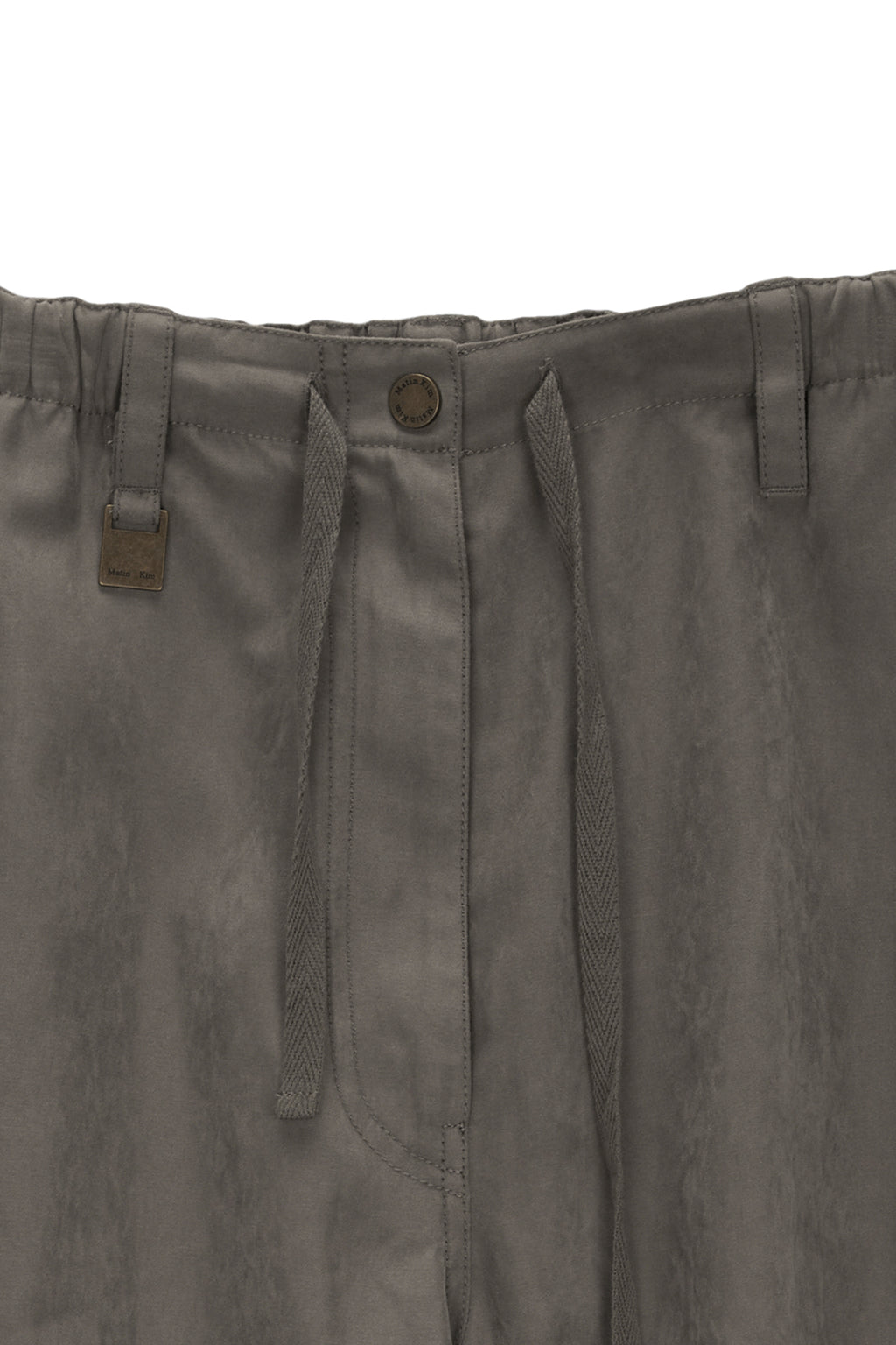 [matinkim] SOFT WASHED CARGO PANTS IN KHAKI BROWN
