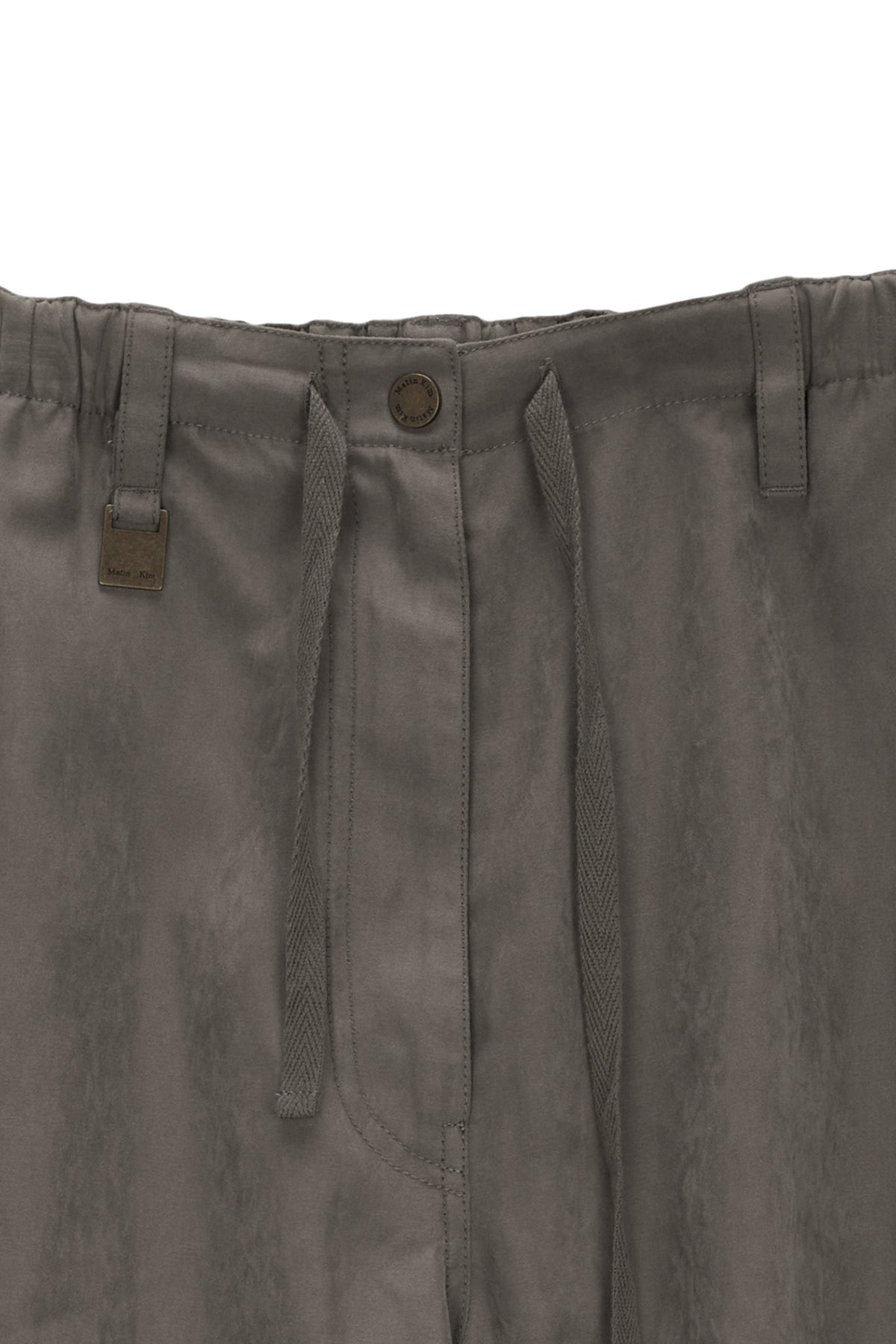 [matinkim] SOFT WASHED CARGO PANTS IN KHAKI BROWN