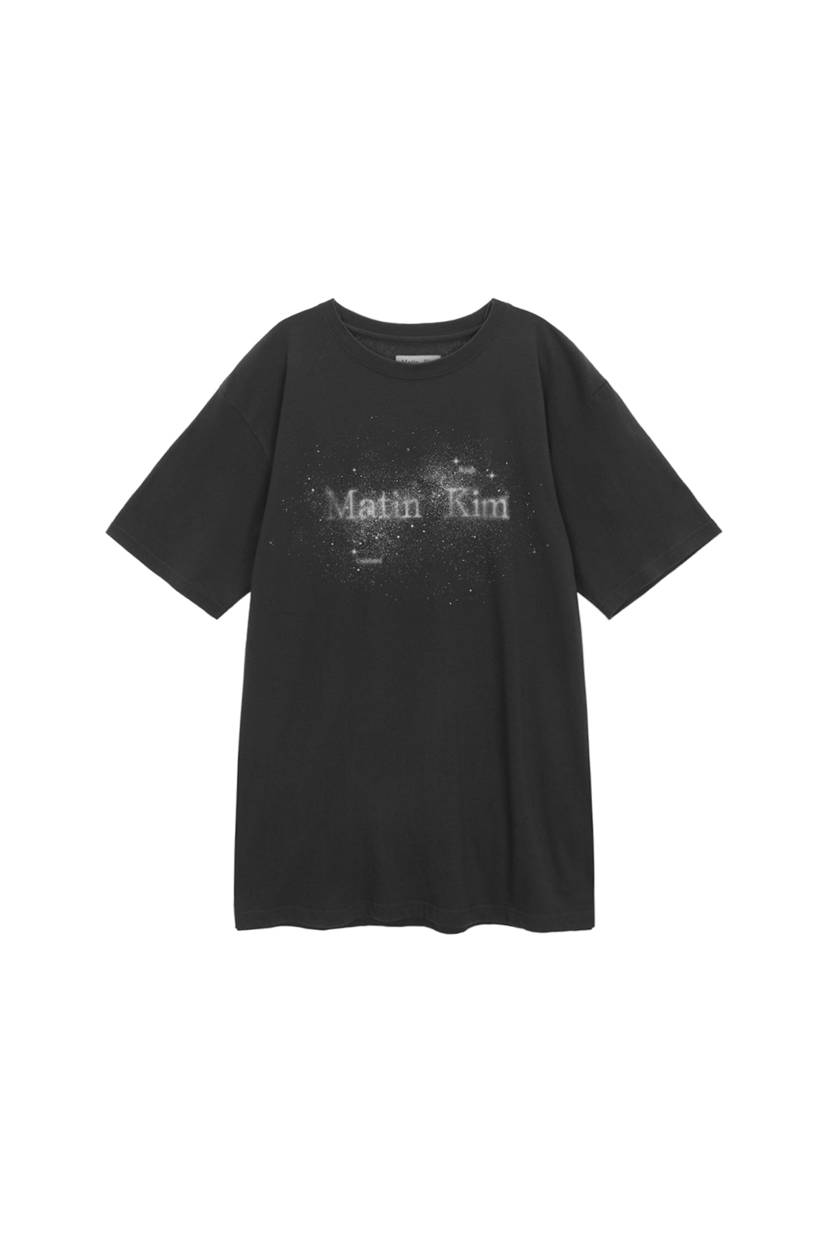 Matinkim Twinkle Graphic Logo Top For Men IN Charcoal
