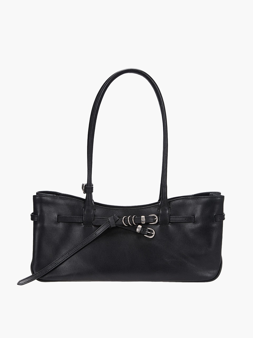 Margesherwood Grandma Used Shoulder Bag black pull-up