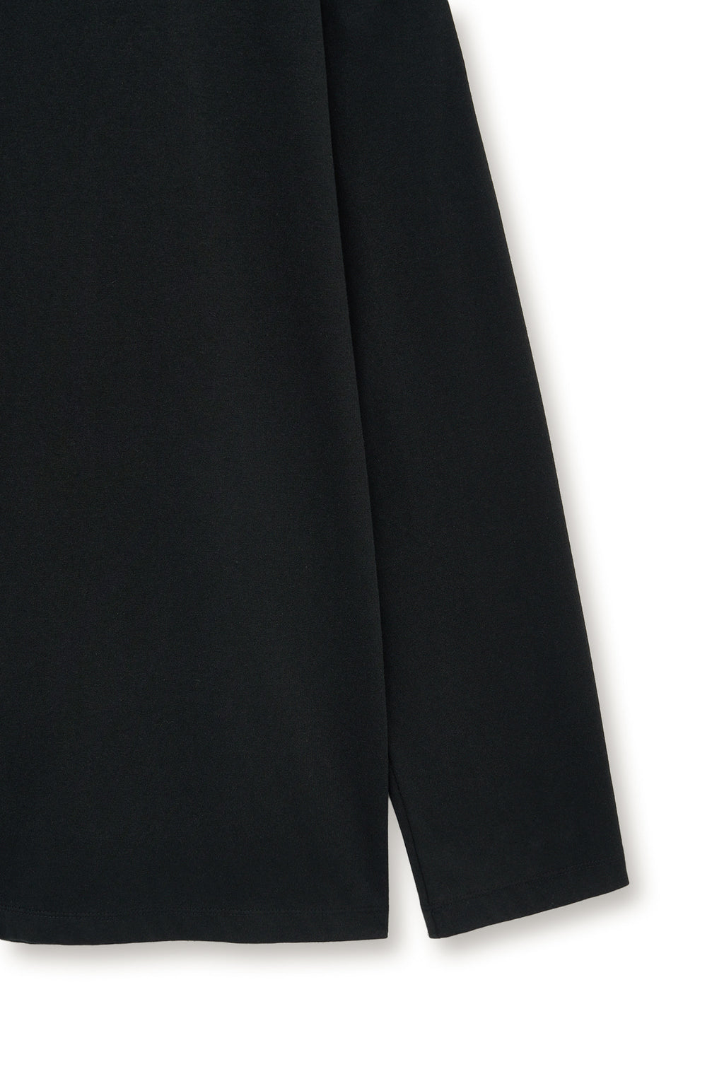 [matinkim] TUCK POINT LONG SLEEVE TOP FOR MEN IN BLACK