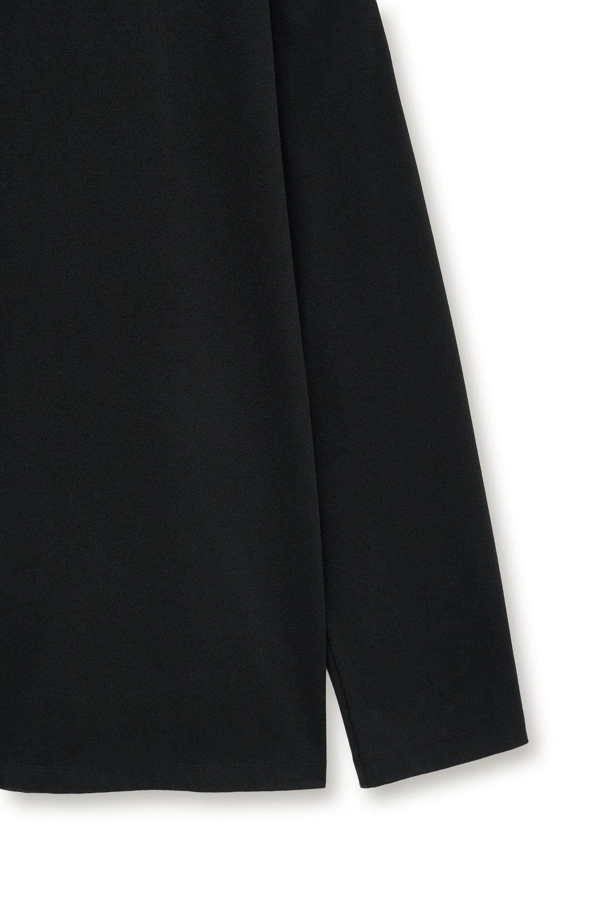 [matinkim] TUCK POINT LONG SLEEVE TOP FOR MEN IN BLACK