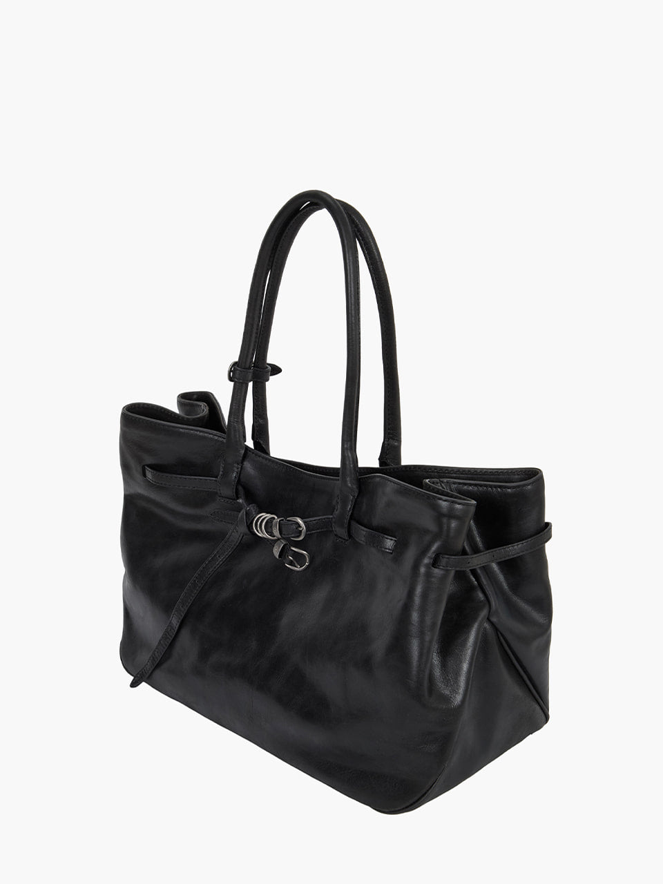 Margesherwood Grandma Used Bag Large black pull-up