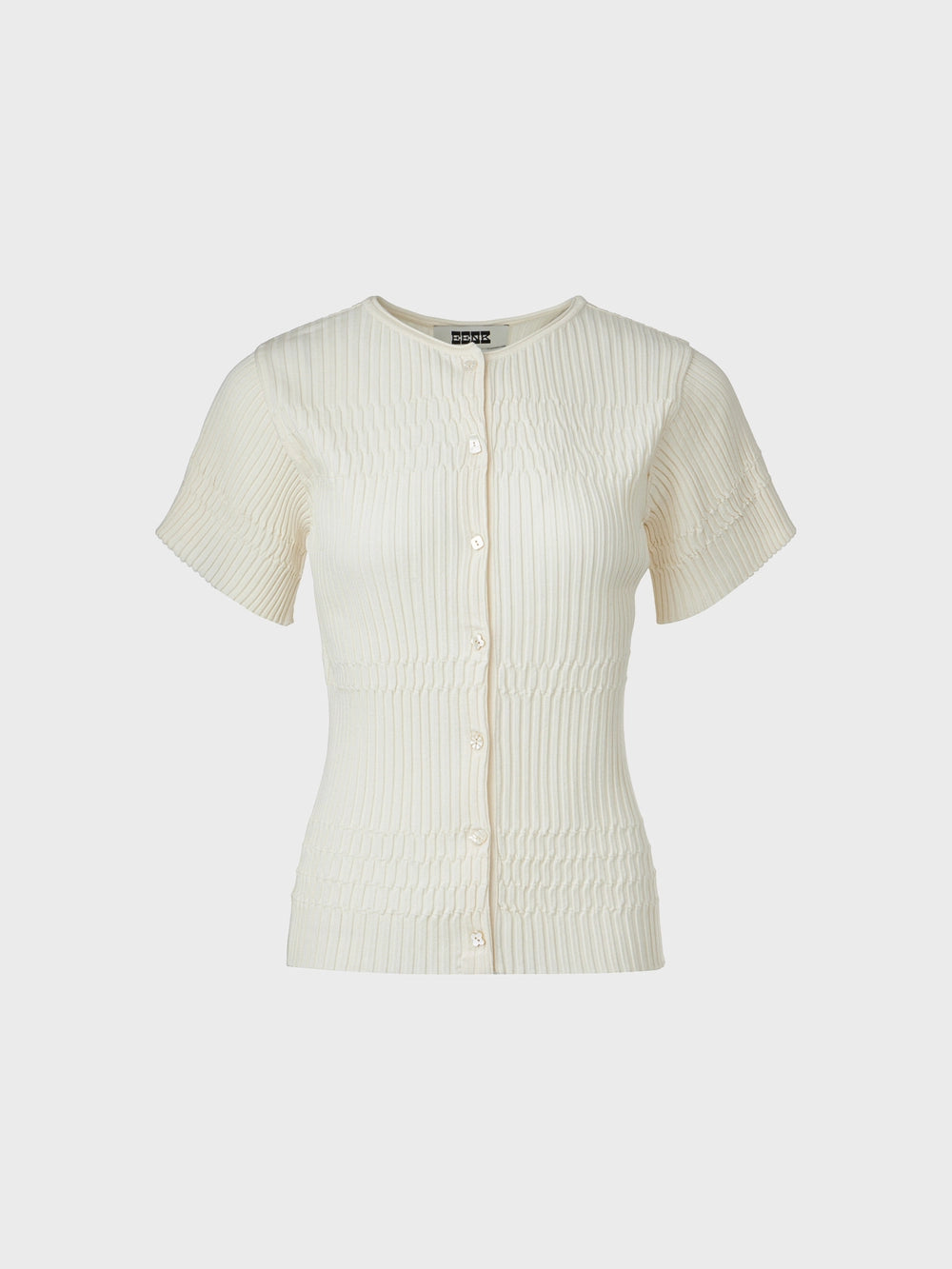 EENK Dual Style Knitwear Top - Ivory