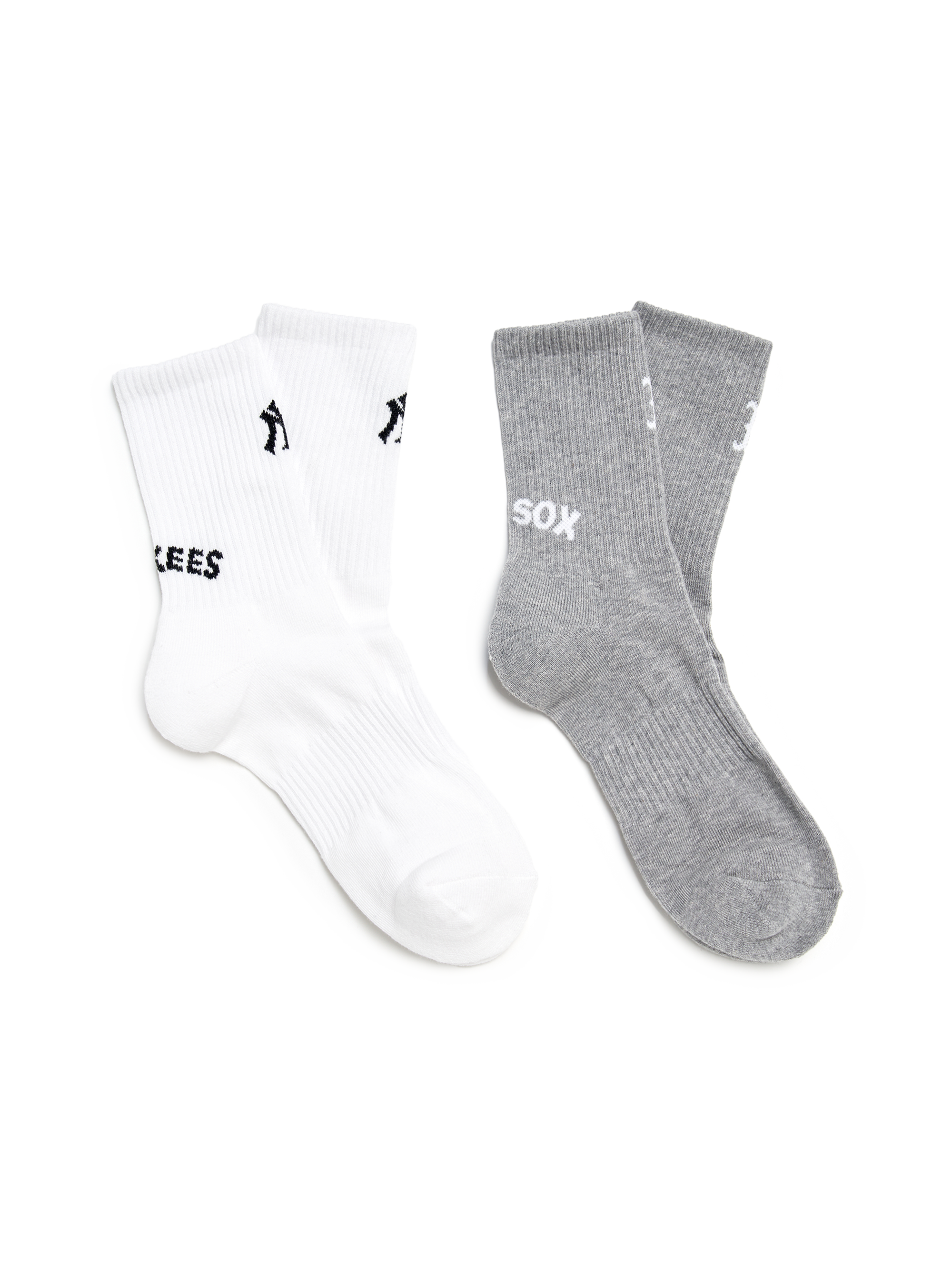 [mlb korea] Sportive Crew Socks 2pairs Set