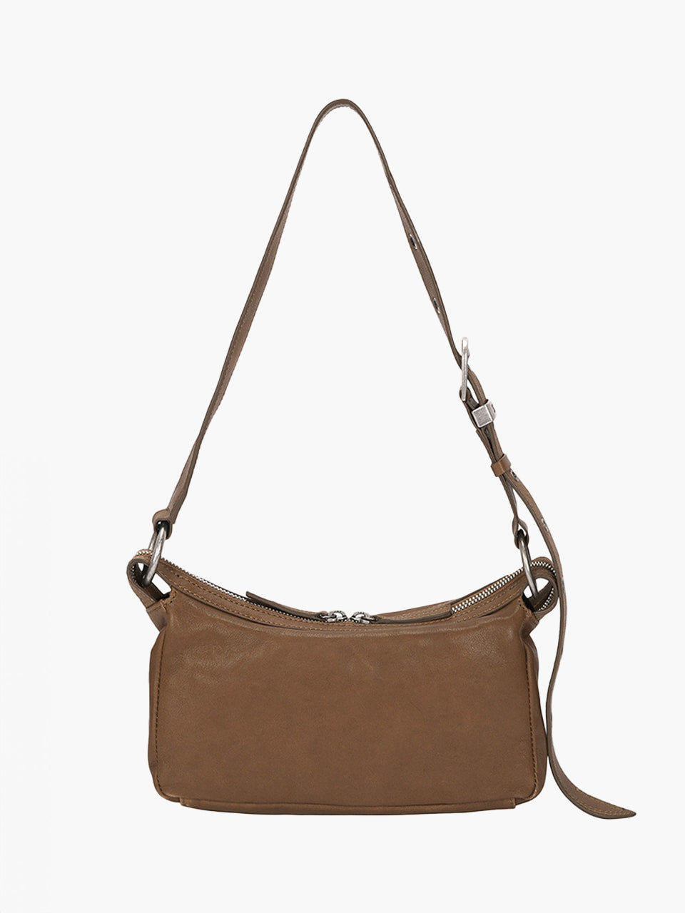 Margesherwood Outpocket Hobo Mini vintage camel washed nappa