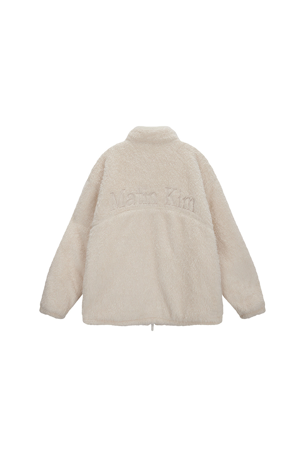 Matinkim Back Logo Fleece Jumper For Men IN Ivory