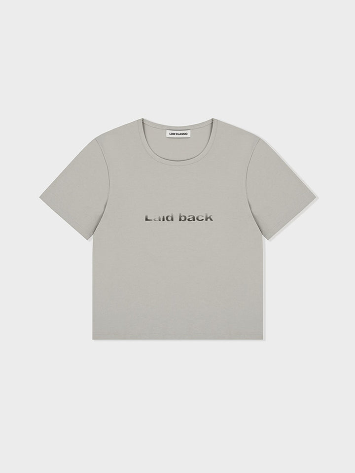 Low Classic Laid Back T-Shirt Light Grey