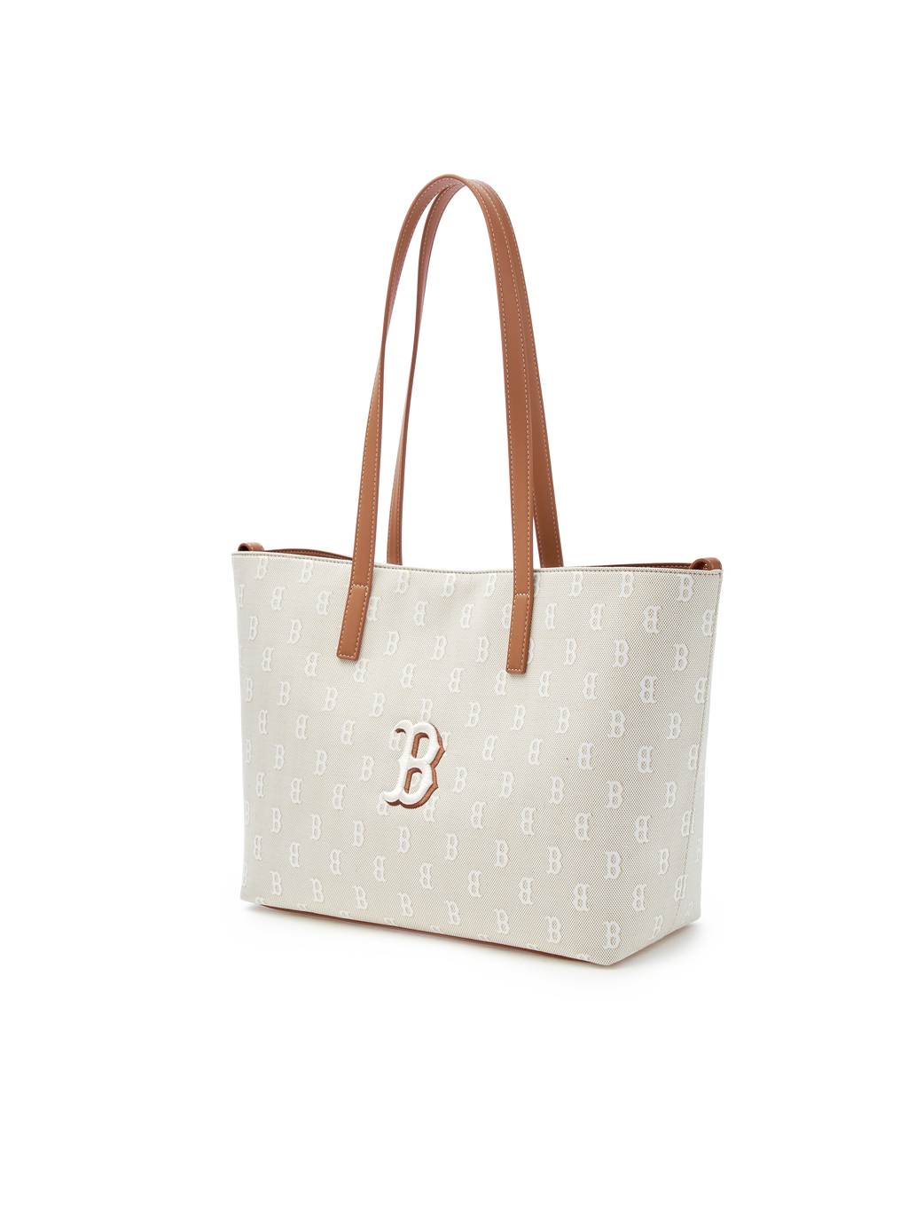 MLB Korea Classic Monogram Jacquard Shopper Bag