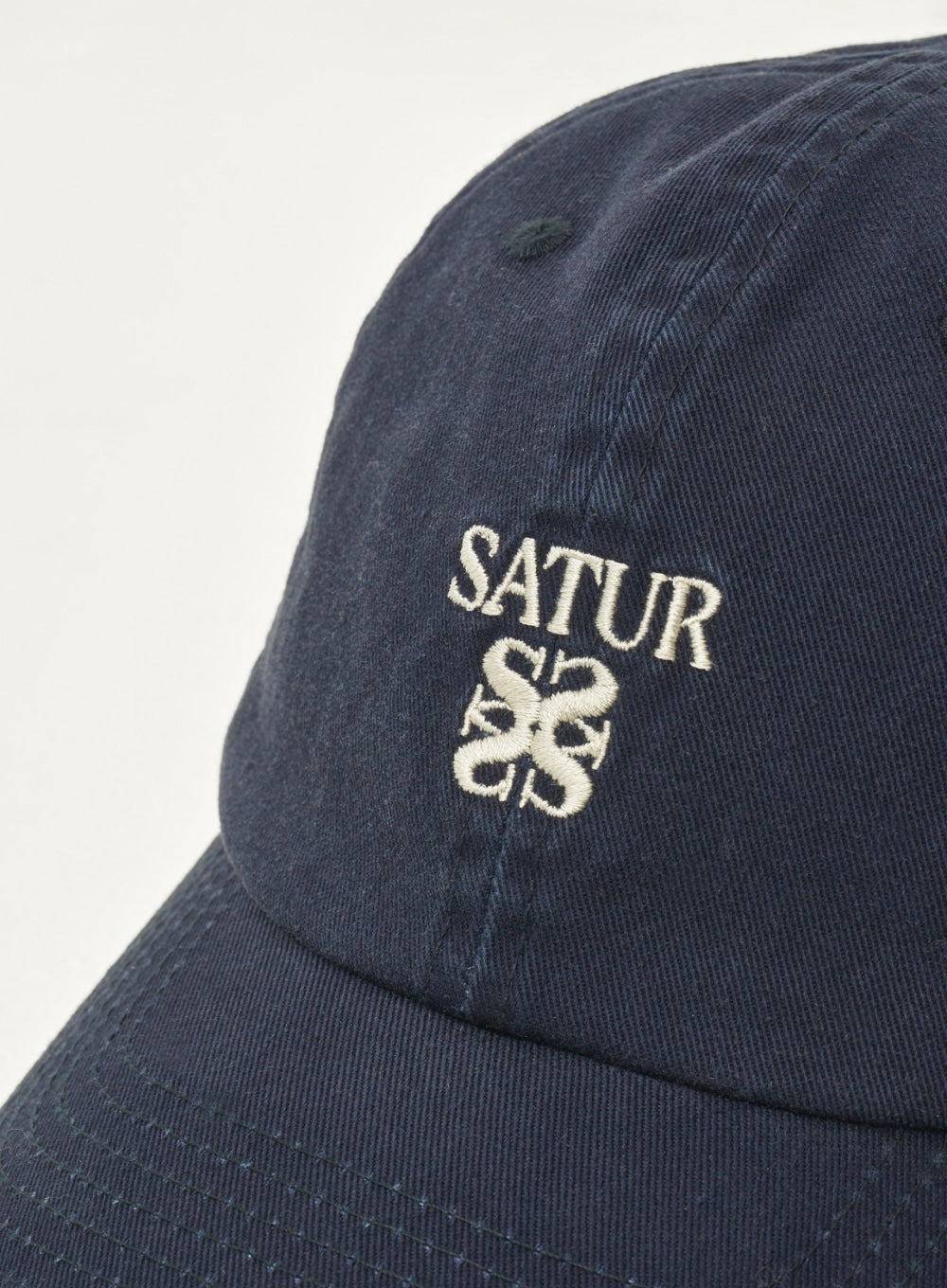 [satur] Apero Logo Washed Ball Cap - Navy