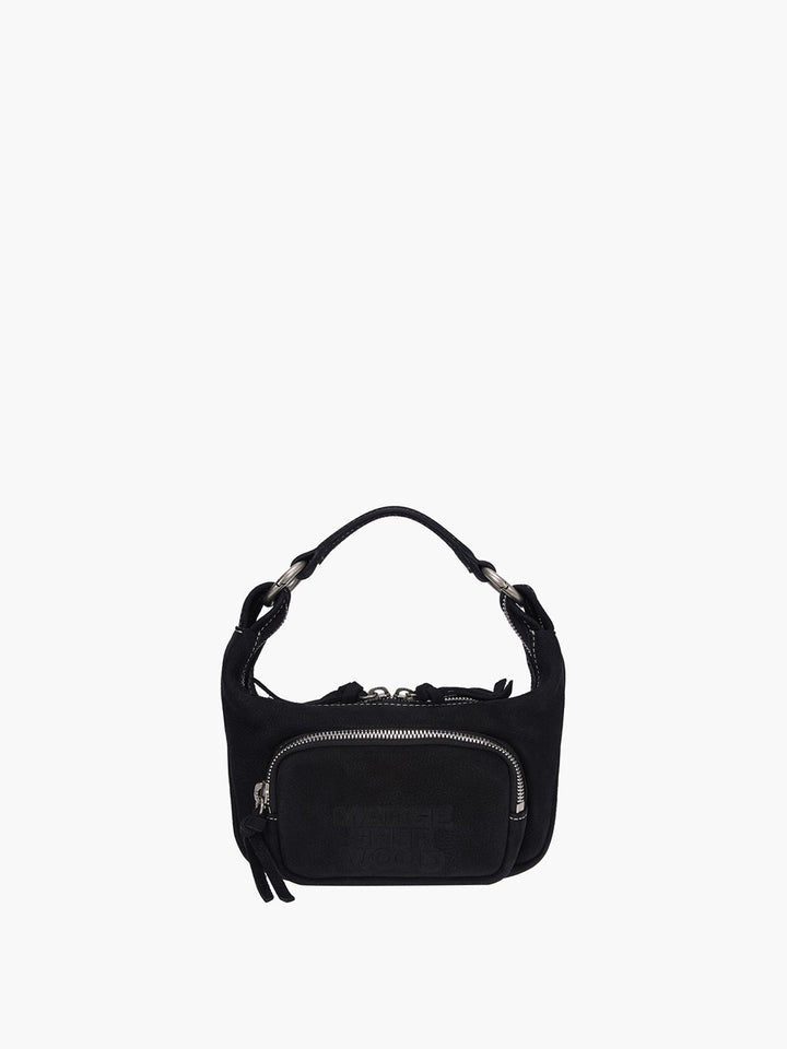 Margesherwood City Hobo Micro black nubuck