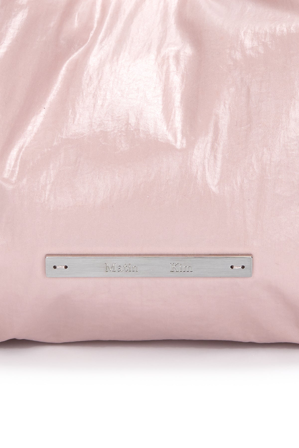 [matinkim] GLOSSY TWO WAY MINI BAG IN PINK