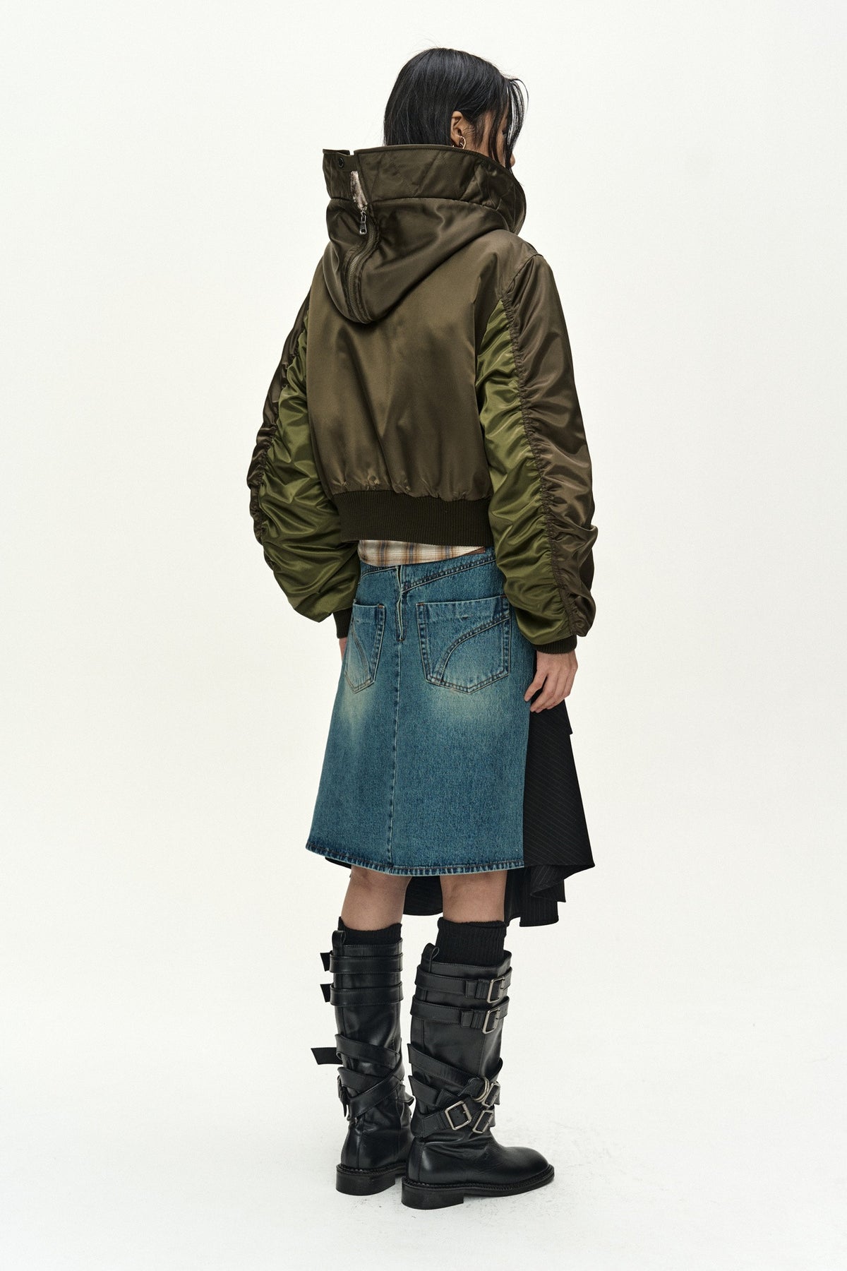 Andersson Bell Unisex Flare Collar MA-1 Parka