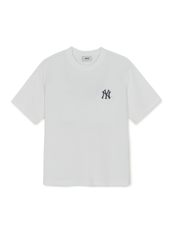 MLB Korea Vintage Sportive Cursive Graphic T-shirt