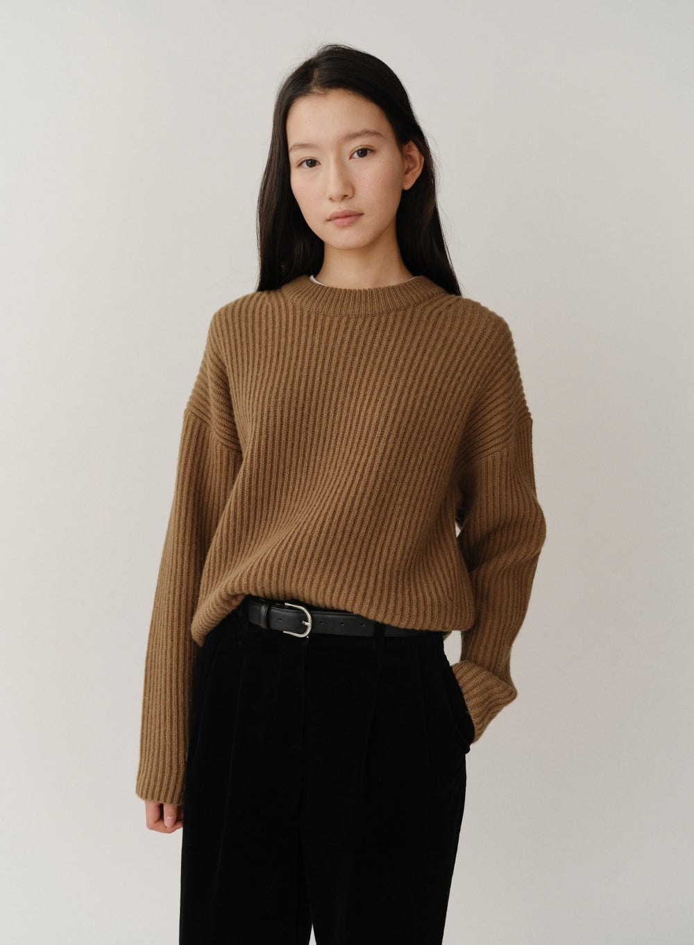 Kindersalmon Isabella Sweater Walnut