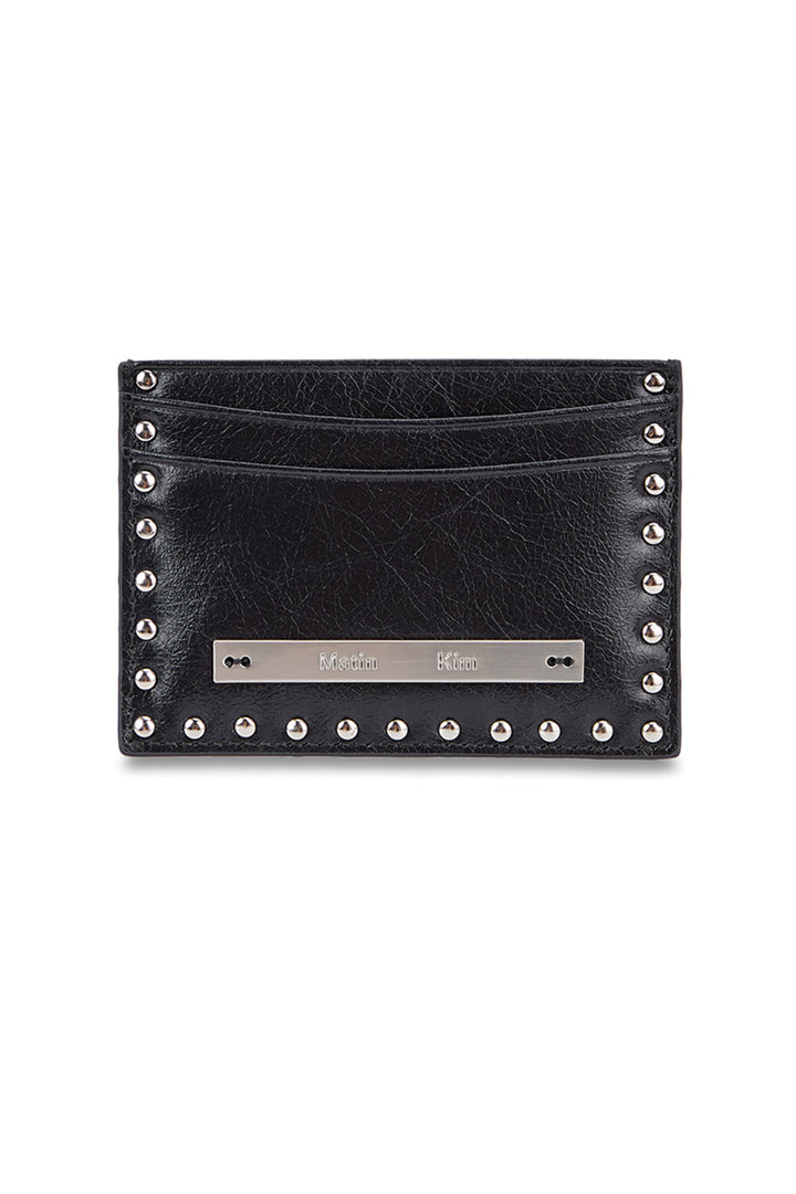 Matinkim Western Stud Card Wallet IN Black