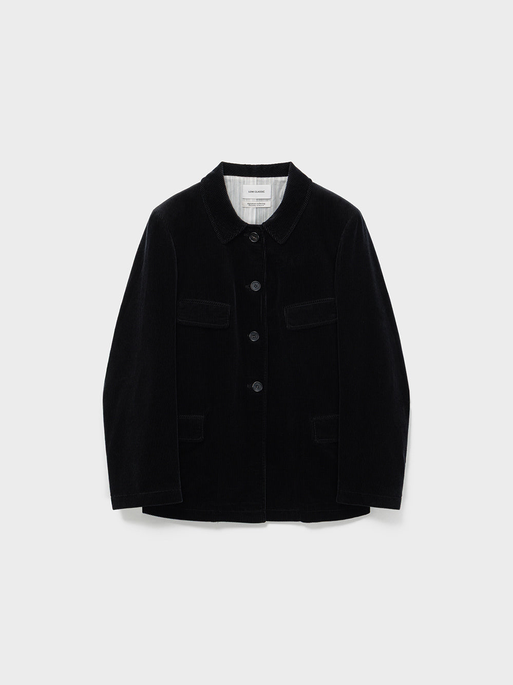 Low Classic Classic Corduroy Jacket Black