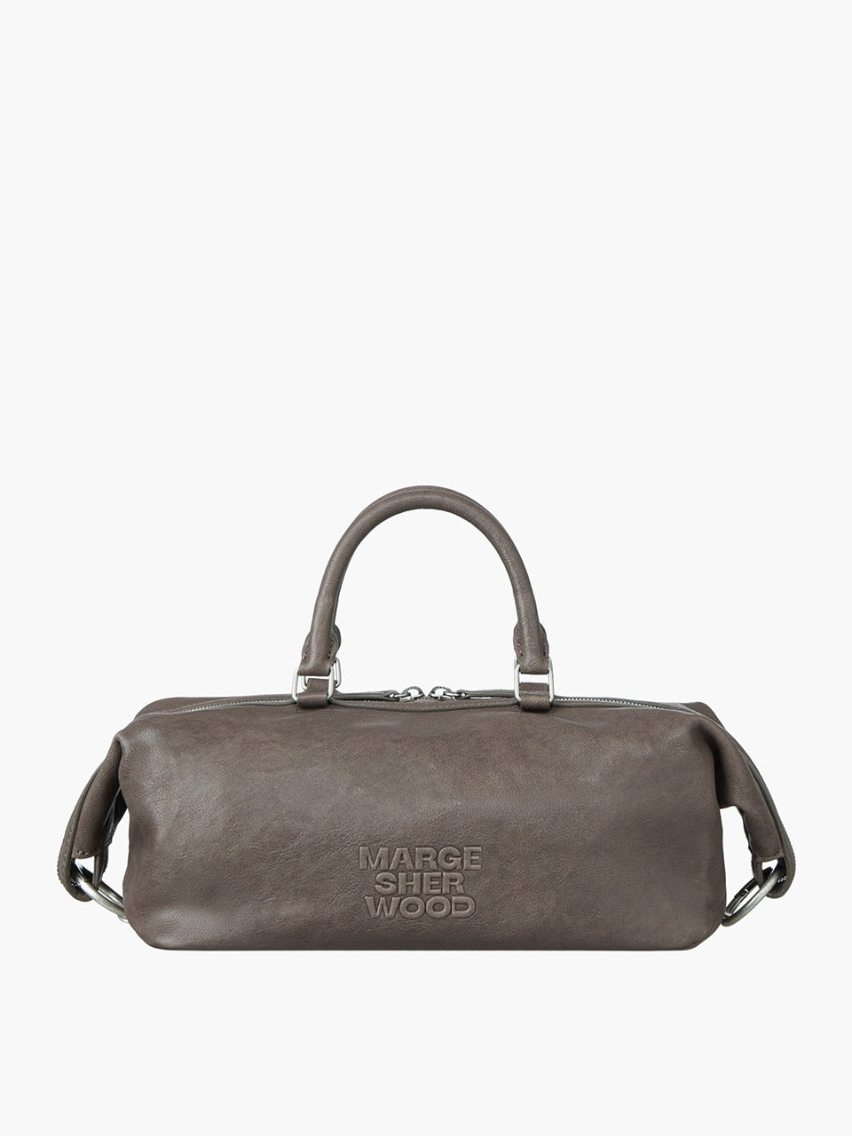 Margesherwood Dumpling EW Tote taupe washed nappa