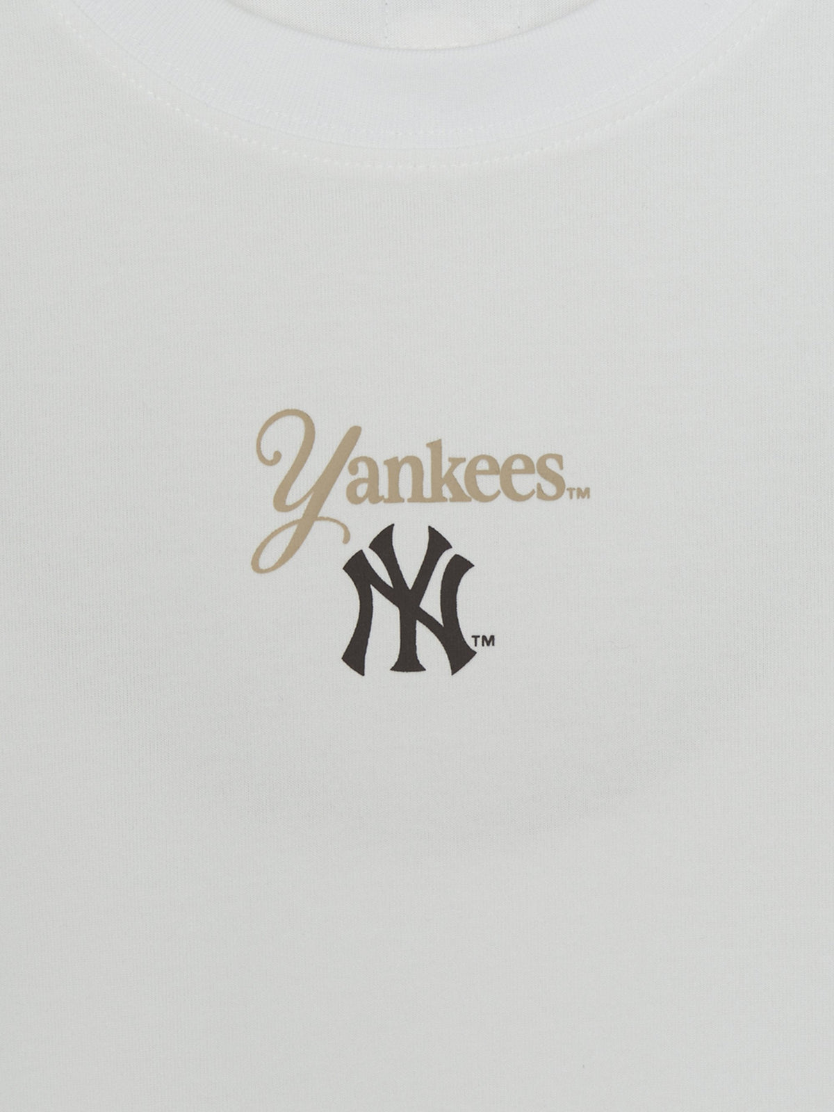 Mlb Women's Sheriff Logo Comfortable Crop T-shirt