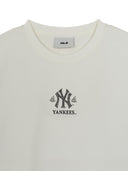MLB Korea Women's Bukchon Exclusive Comfortable Crop T-shirt