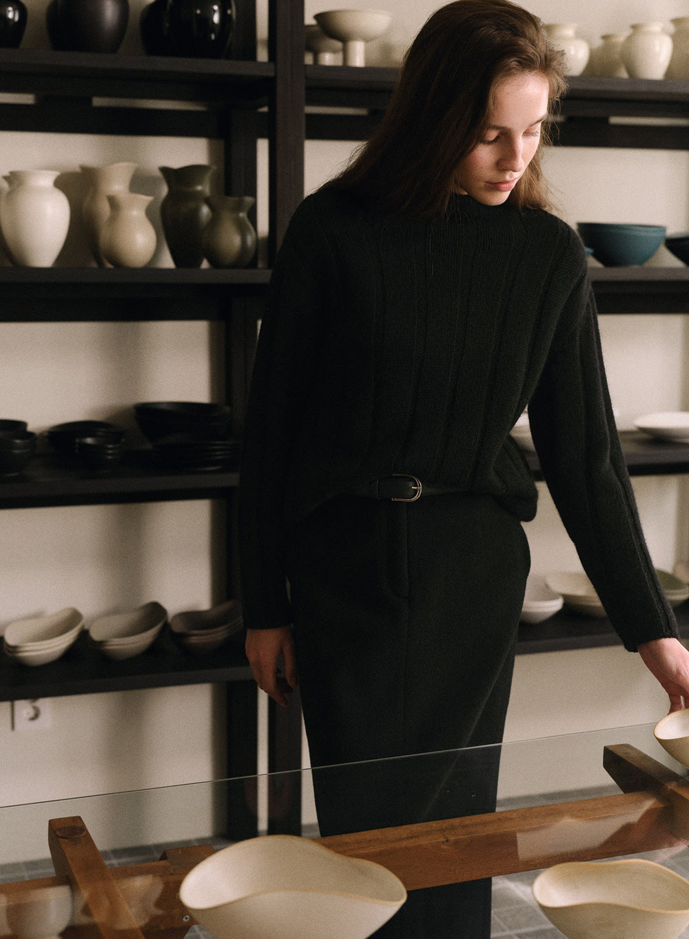 Kindersalmon Ami Pullover Black