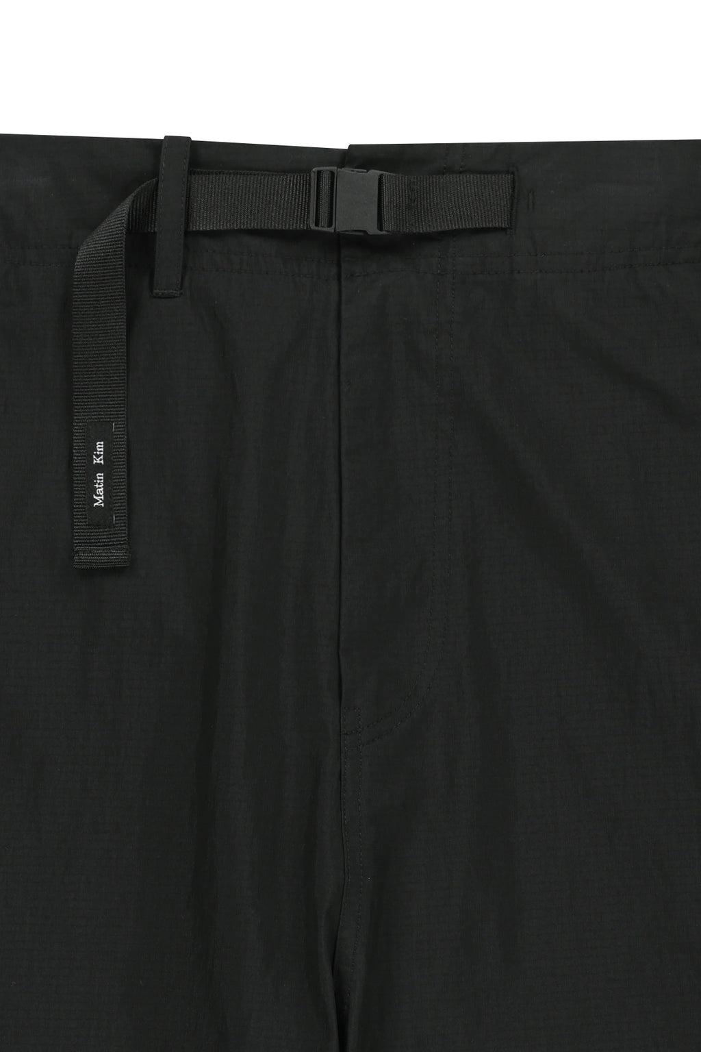 Matinkim Strap Belted Pants For Men IN Black