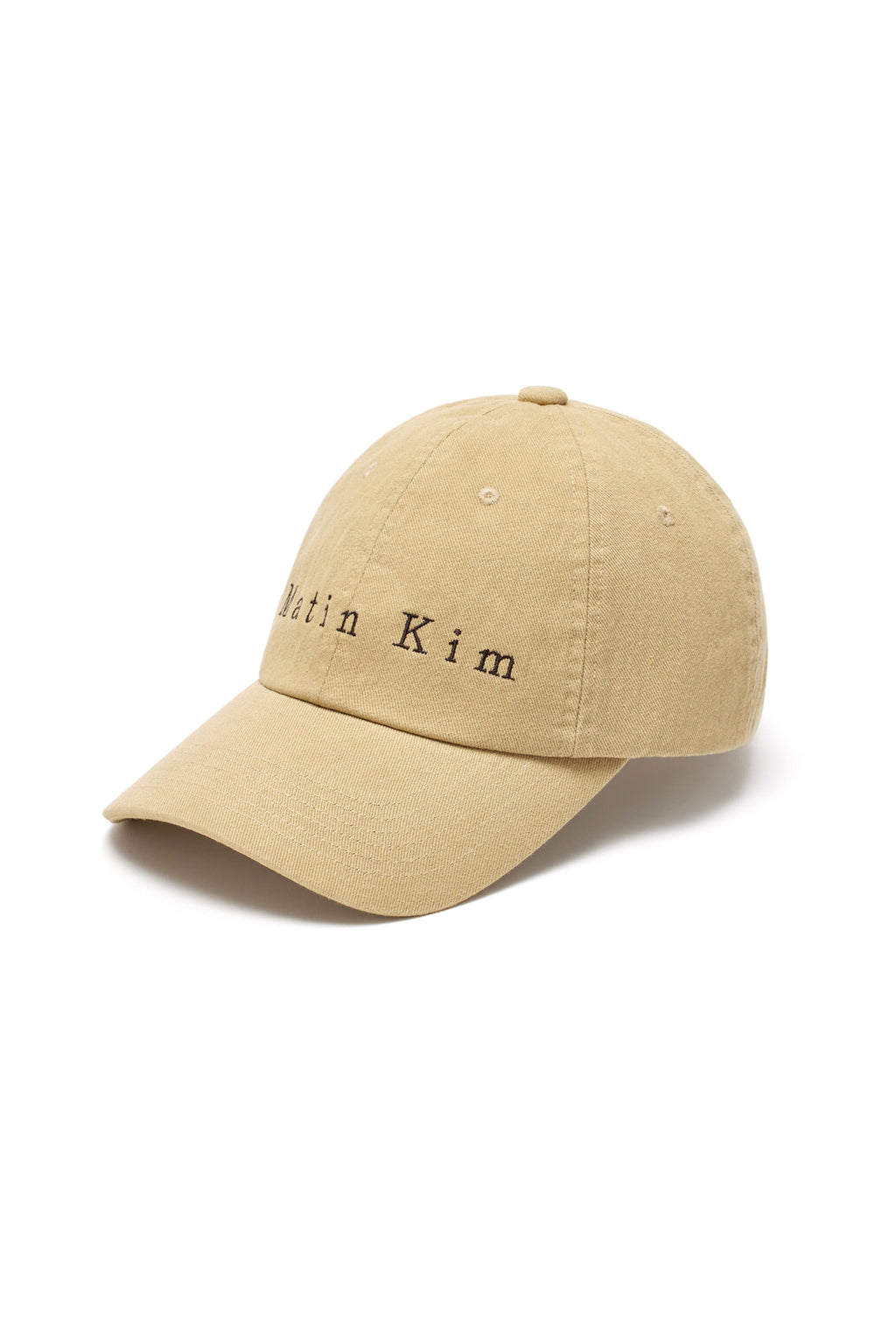 [matinkim] MATIN COTTON WASHED BALL CAP IN BEIGE