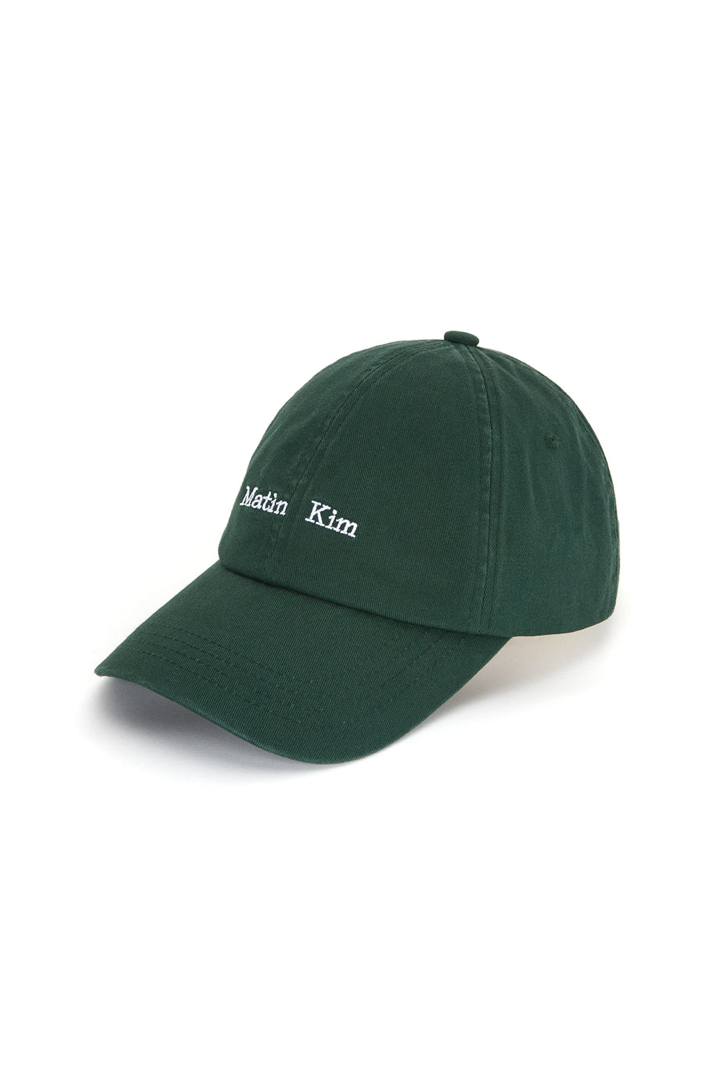 [matinkim] MATIN MINI CLASSIC LOGO BALL CAP IN GREEN