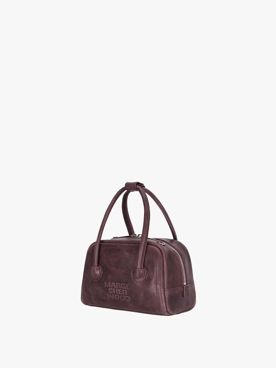 Margesherwood Soft Tote Mini wine pull-up