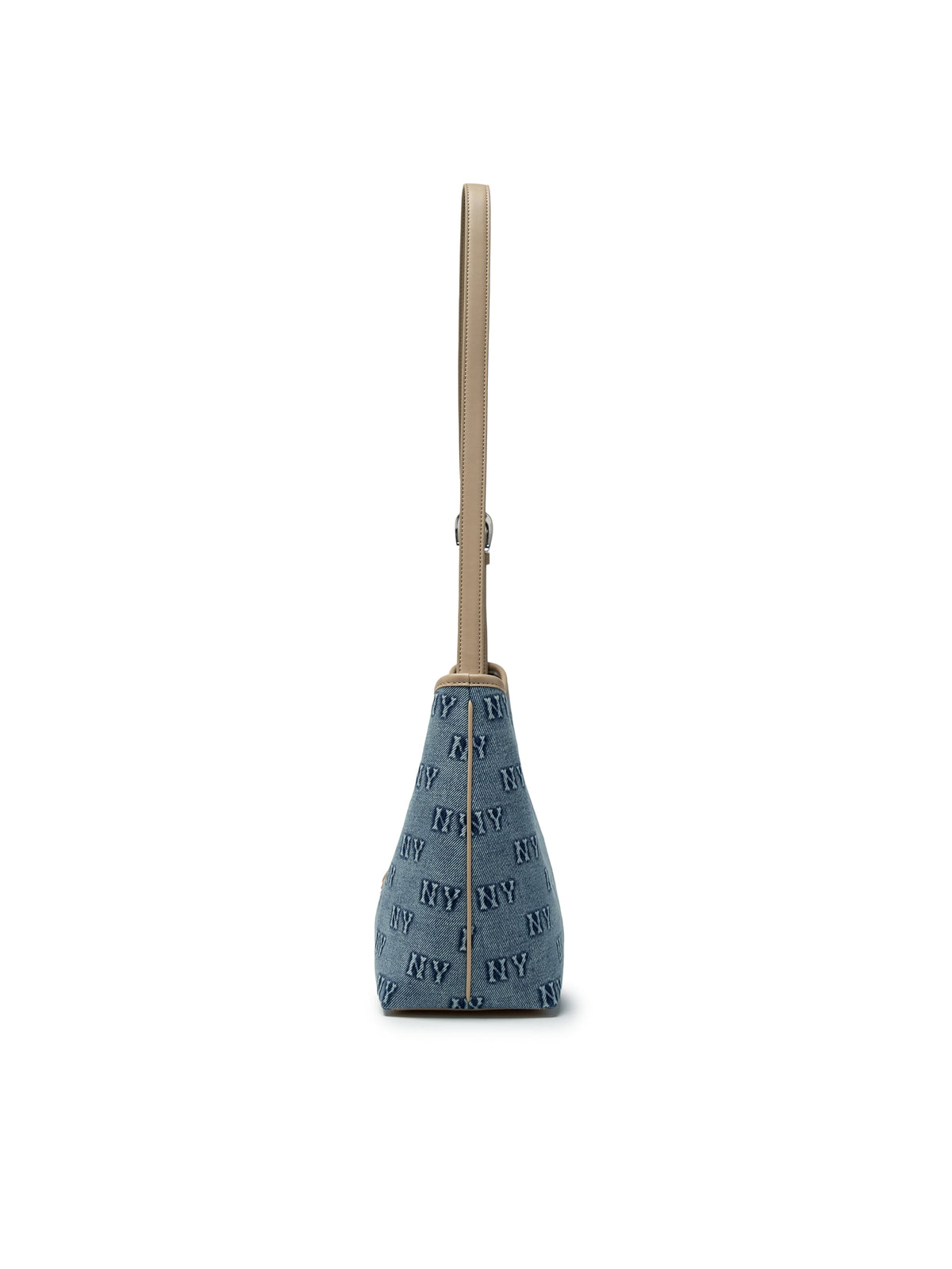 MLB Classic Monogram Denim Embo Bucket Bag
