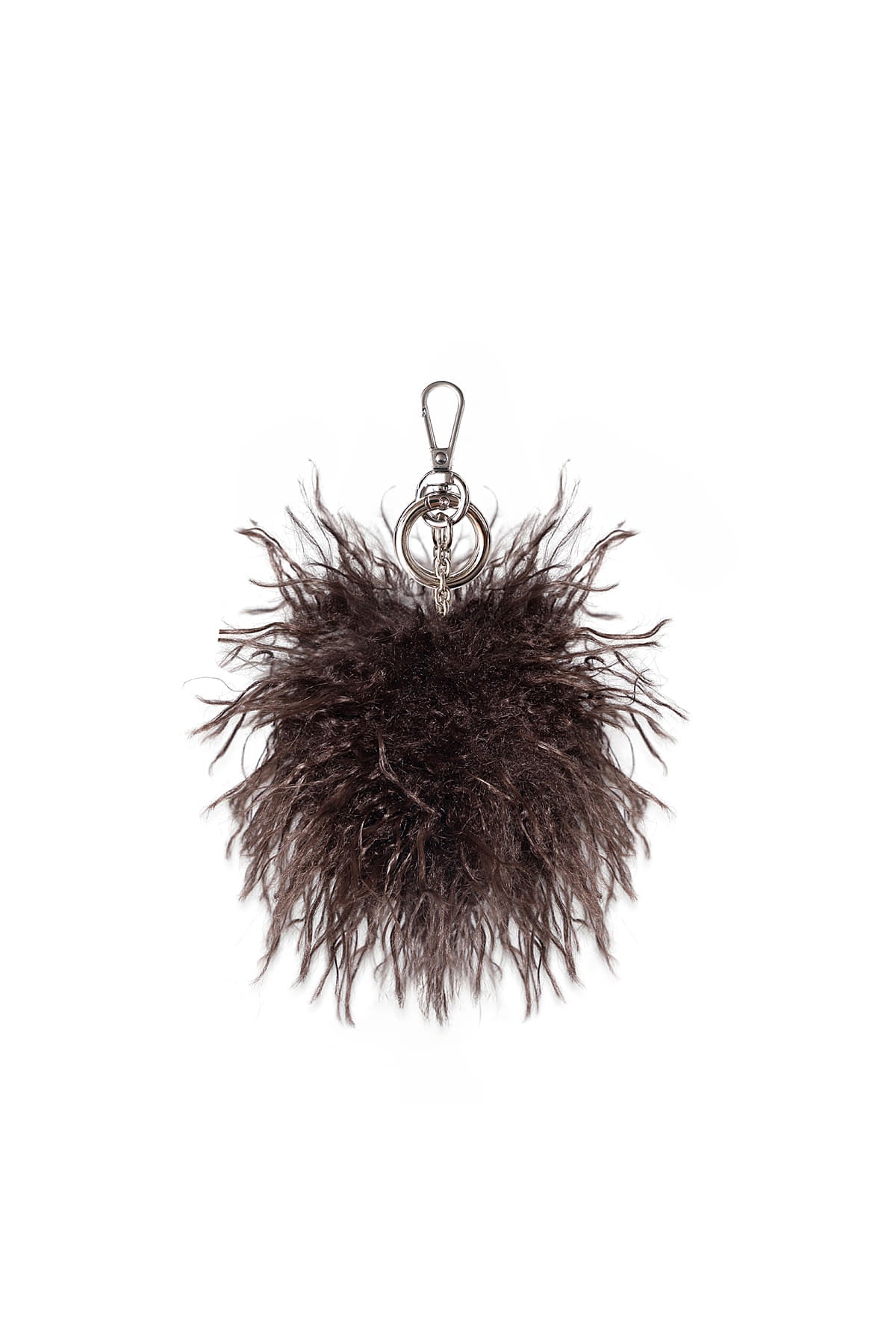 Matinkim Oddball Fur Keyring IN Brown