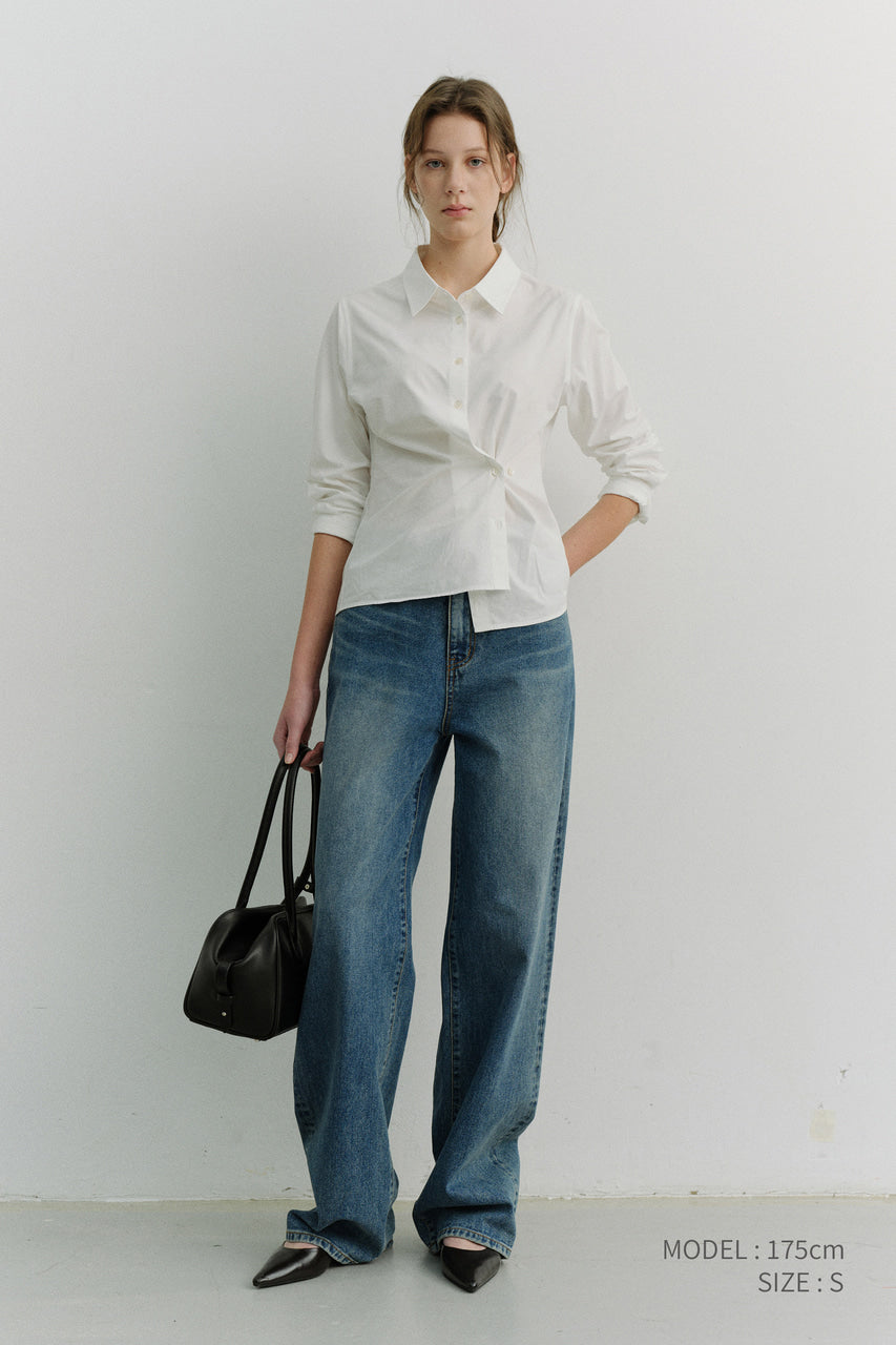 Dunst 2-Way Essential Shirt White