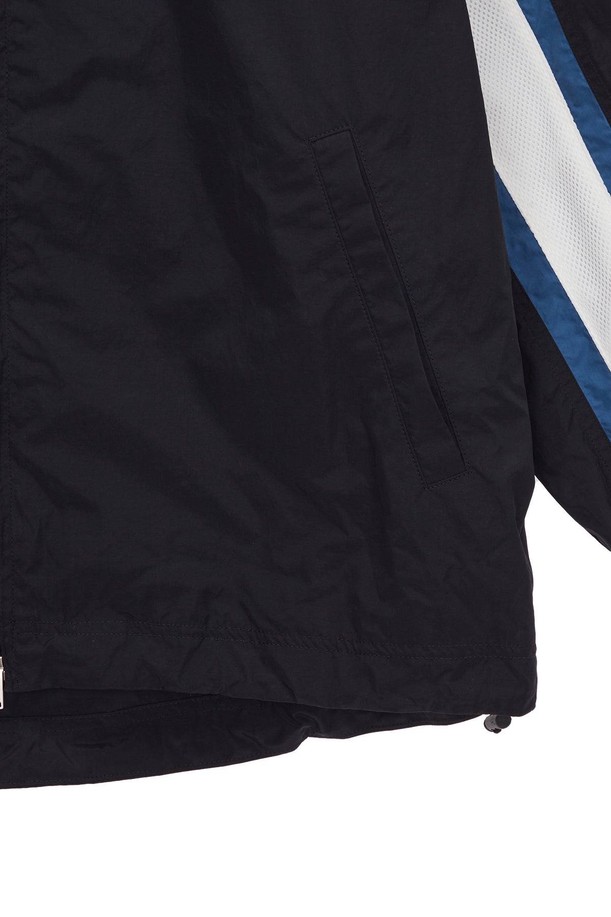 [matinkim] Mesh Mix Racing Jumper For Men IN Black