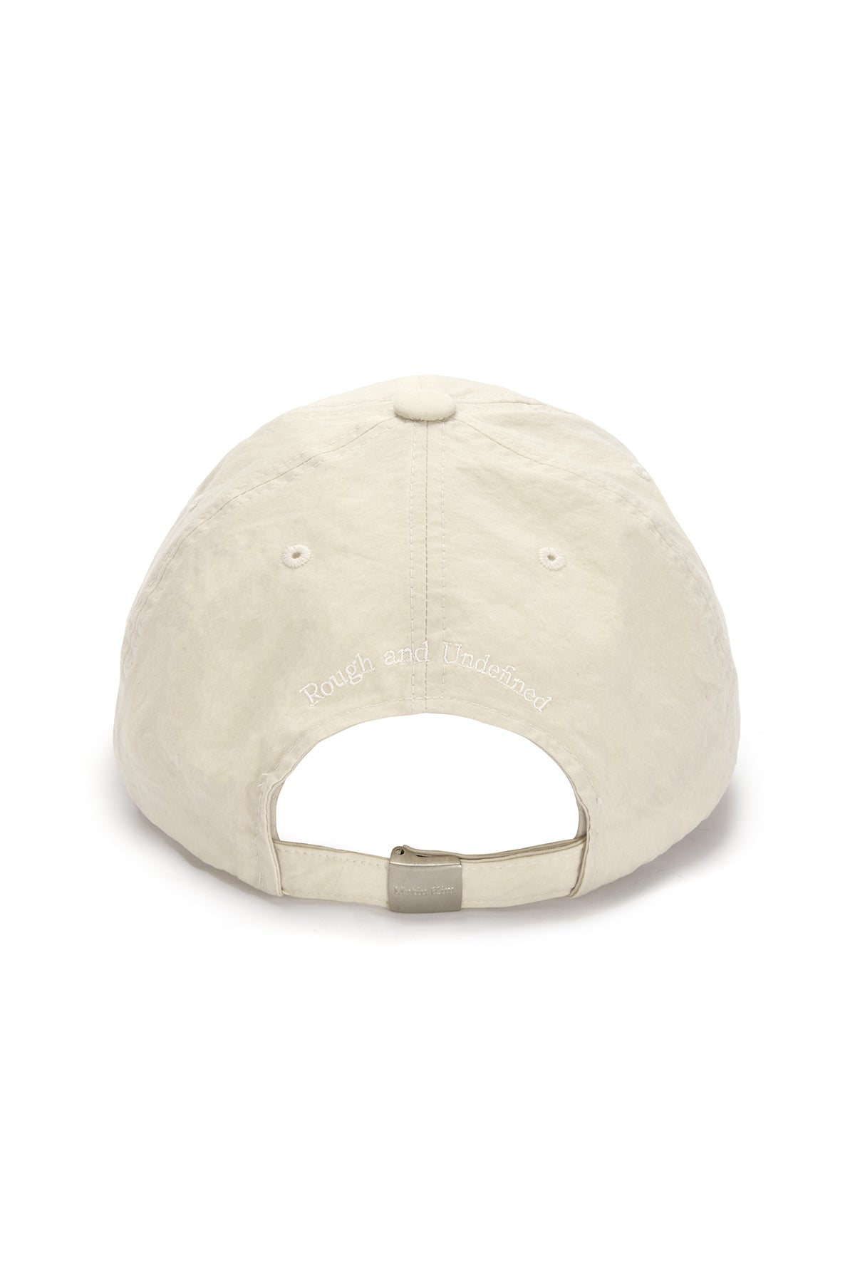 [matinkim] MATIN TYPO BALL CAP IN BEIGE