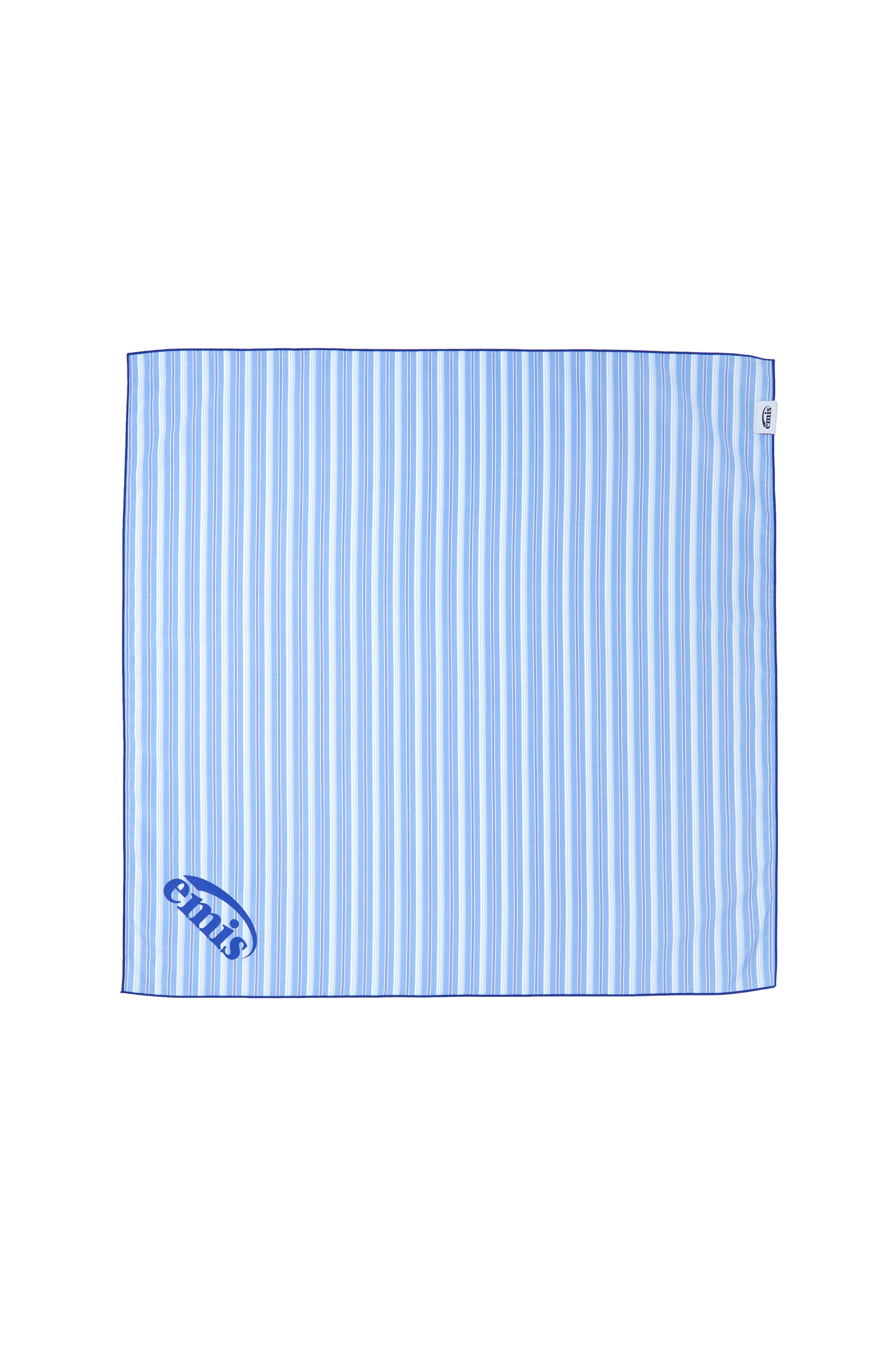 PIN STRIPE SCARF-BLUE