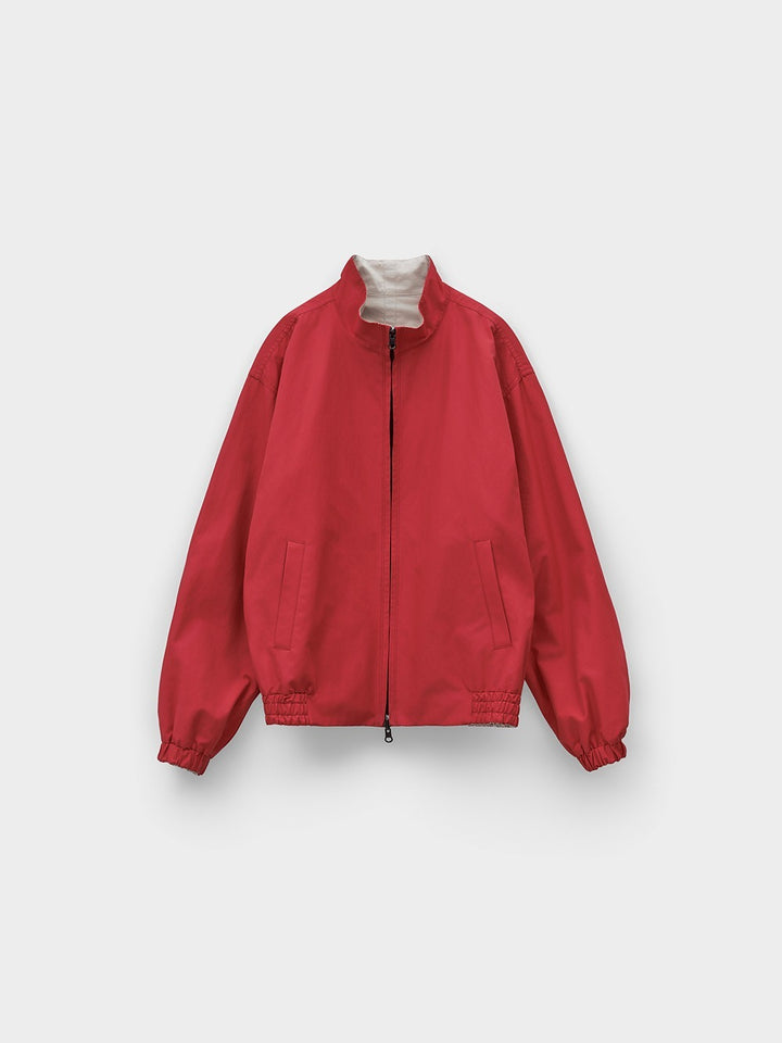 Low Classic Reversible Zip-Up Jumper Red