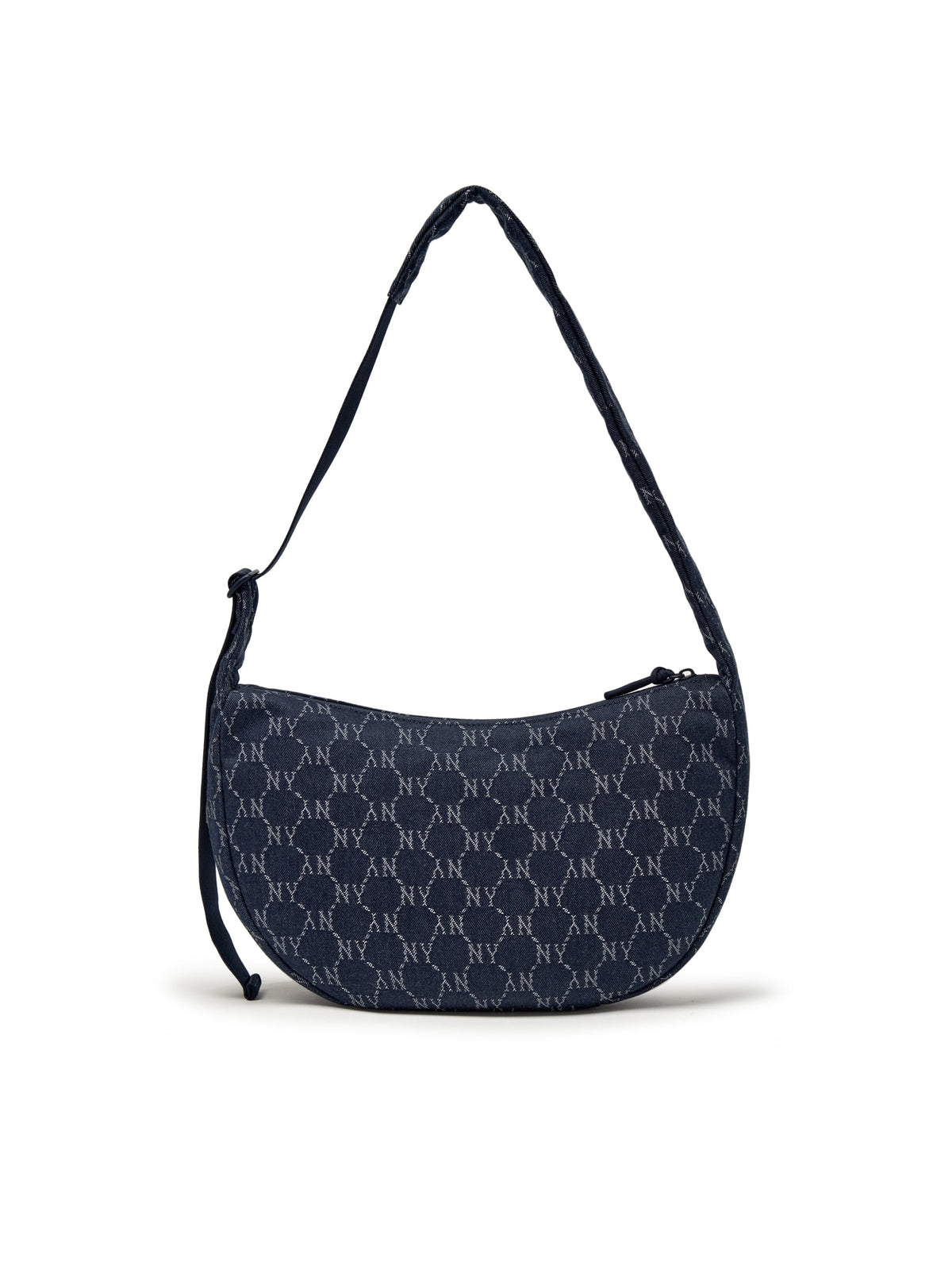 MLB Korea Dia Monogram Denim Jqd Cross Bag
