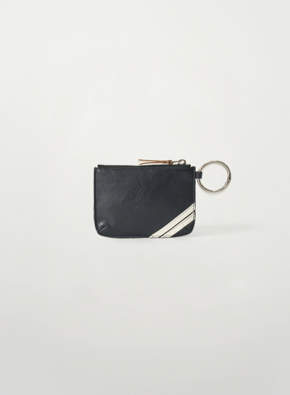 [SATUR] Lawton Contrast Card Wallet - Black